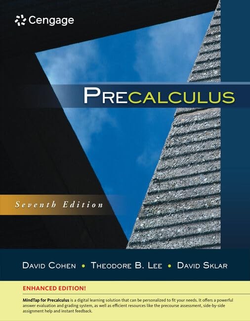 Precalculus, Enhanced Edition (MindTap Course List)