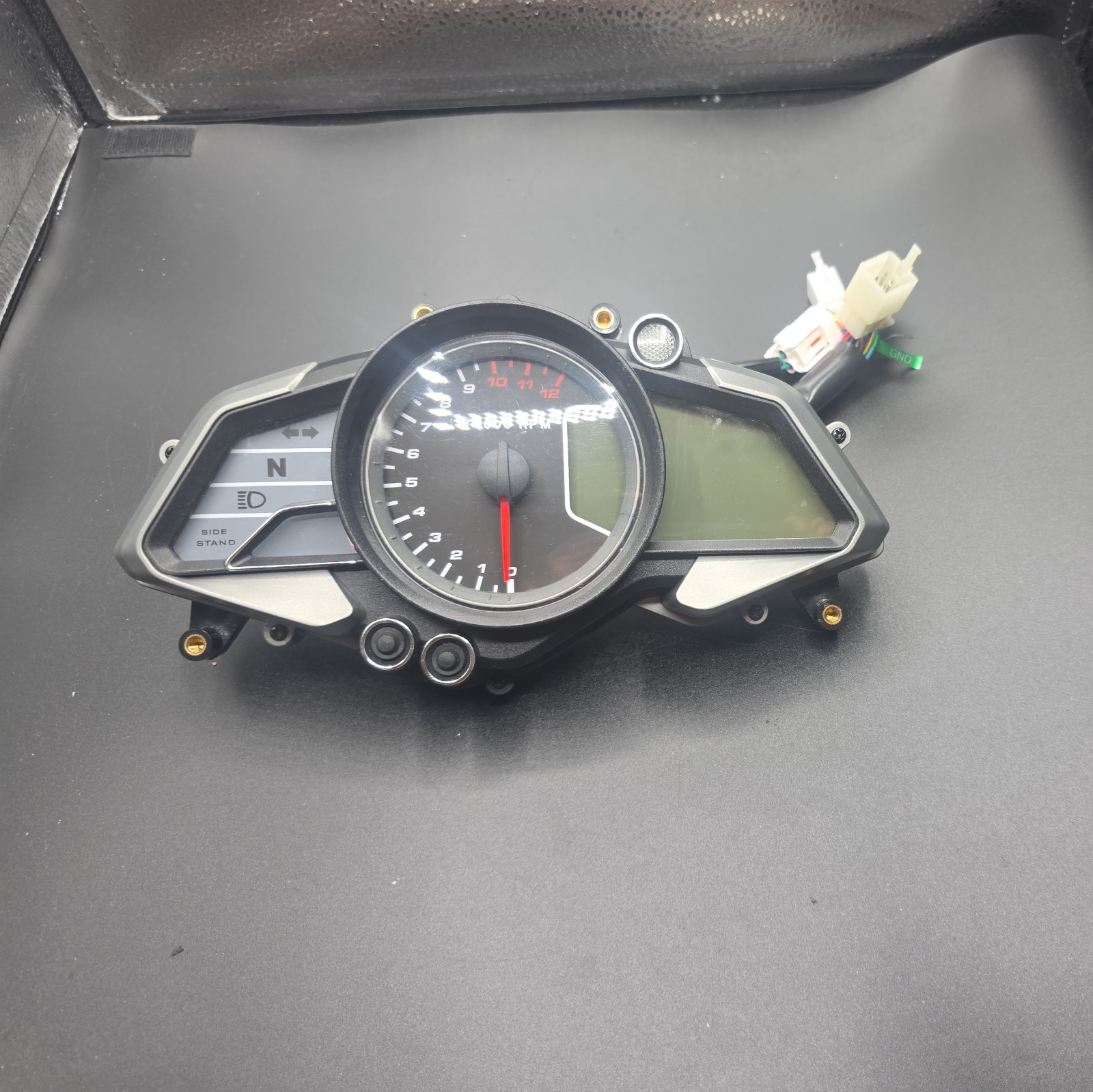 Motorcycle LCD Digital Tachometer Odometer Speedometer Gauge Meter DC12V Motorcycle LCD Digital Tachometer Odometer Speedometer Gauge Meter DC12V