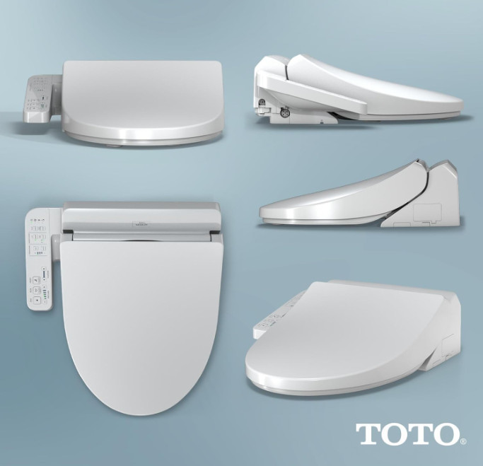 TOTO WASHLET A2 Electronic Bidet Toilet Seat with Heated Seat SW3004#01