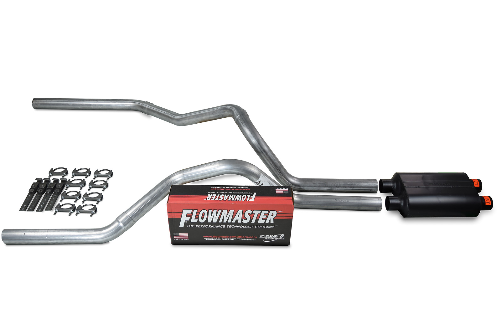 96-99 GM 1500 Dual Inlet Includes Flowmaster 40 series 96-99 GM 1500 Dual Inlet Includes Flowmaster 40 series