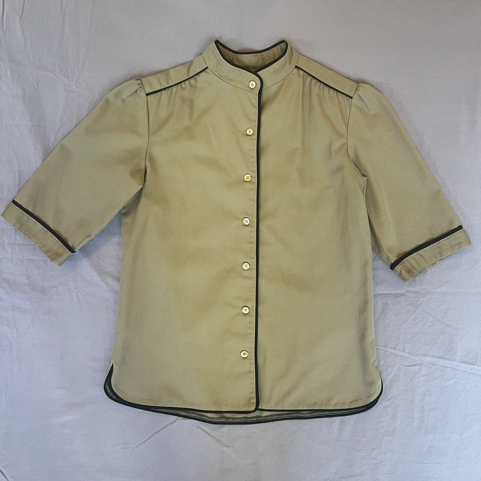 Vintage Women’s Uniform Top Button front Parts for Marver Enterprises Size 6 Vintage Women’s Uniform Top Button front Parts for Marver Enterprises Size 6