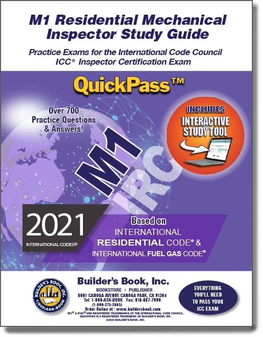 M2 Commercial Mechanical Inspector QuickPass Study Guide Based On 2021 IMC M2 Commercial Mechanical Inspector QuickPass Study Guide Based On 2021 IMC