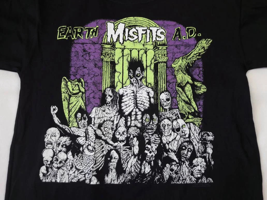 Vintage 1998 Misfits T-shirt Unisex Cotton All Size S-5XL BT412 Vintage 1998 Misfits T-shirt Unisex Cotton All Size S-5XL BT412