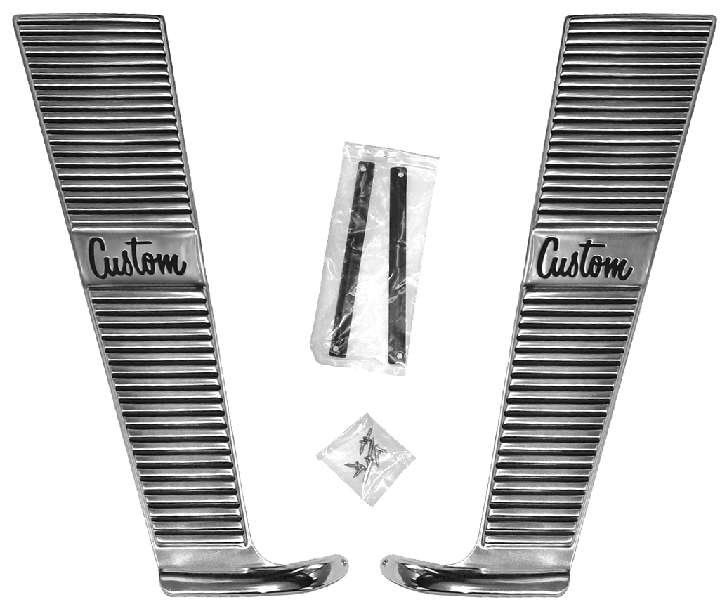 1964 1965 1966 CHEVROLET TRUCK CUSTOM CAB MOULDING SET  W HARDWARE 64-89000*