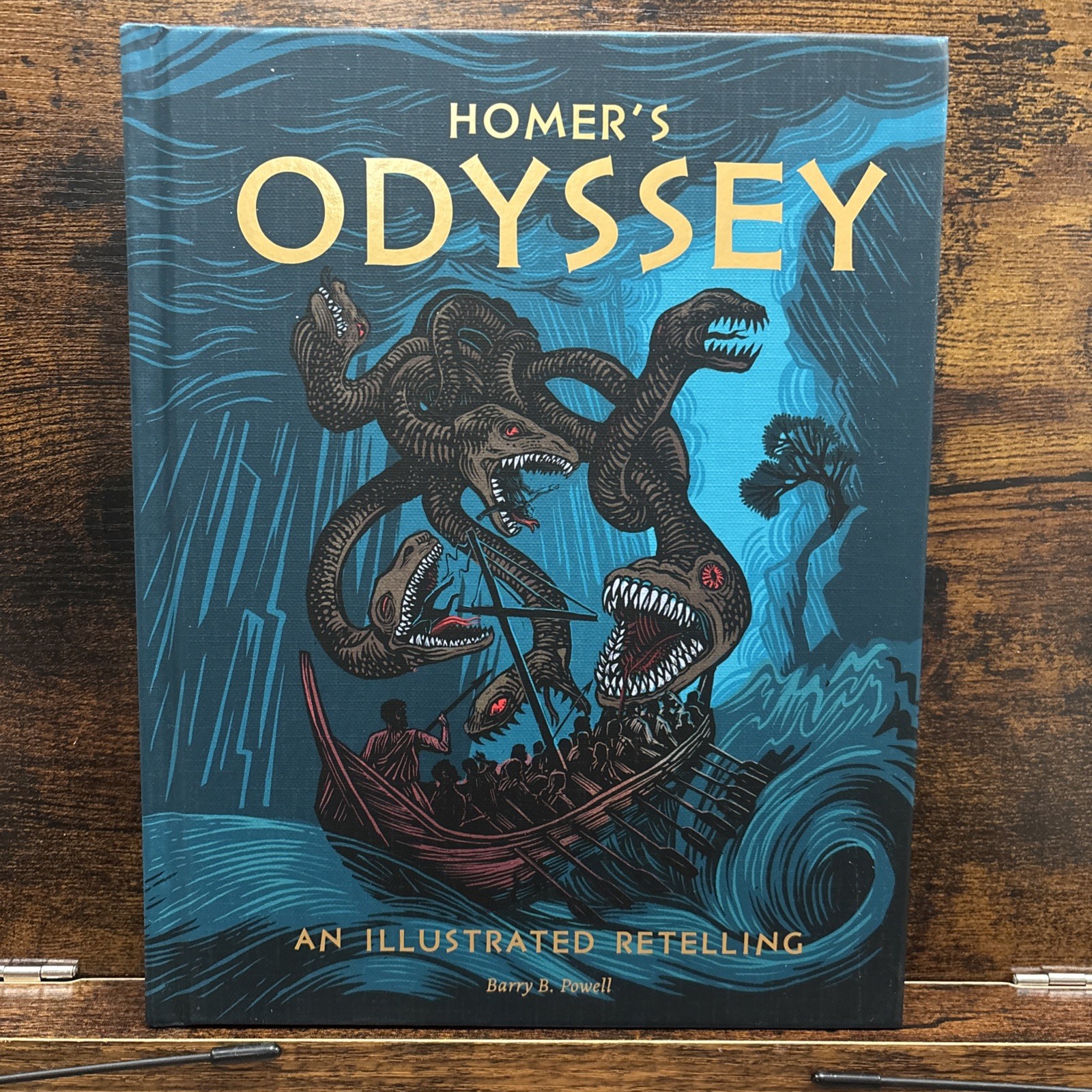 Homer\'s Odyssey: An Illustrated Retelling by Barry B Powell (2026, Hardcover)