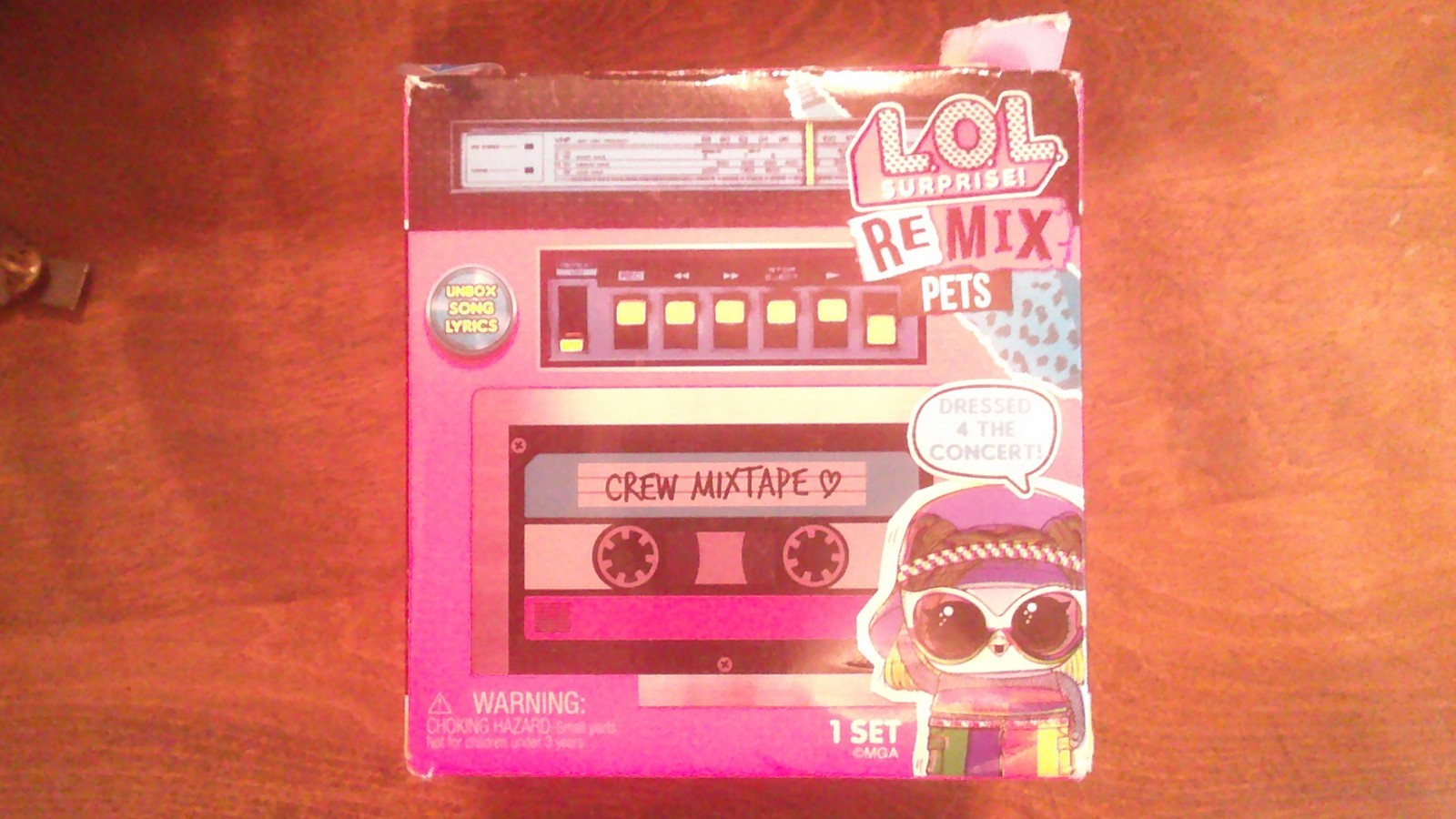 L.O.L. surprise ReMix Pets 9 surprises L.O.L. surprise ReMix Pets 9 surprises