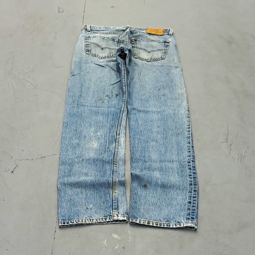Vintage 1993 Levis 501 XX Button Fly Straight Faded Jeans 30x33 Vintage 1993 Levis 501 XX Button Fly Straight Faded Jeans 30x33