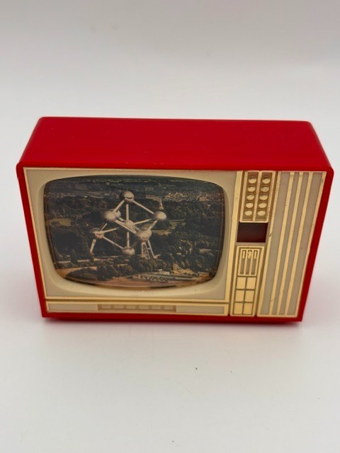 Vtg Souvenir TV Viewer W. Germany- Brussells World Fair 1958 and city sites Vtg Souvenir TV Viewer W. Germany- Brussells World Fair 1958 and city sites