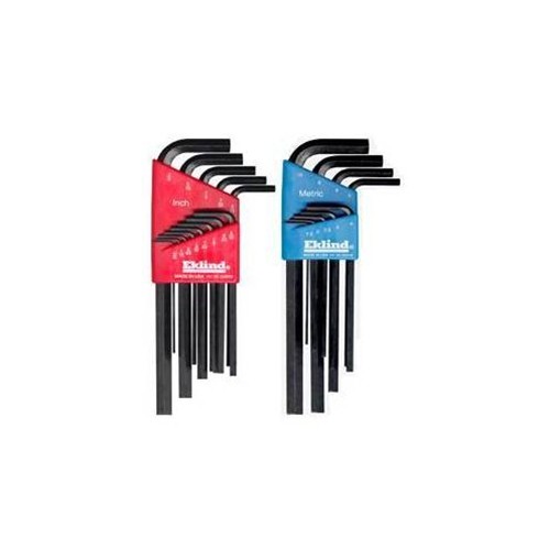 Eklind 10222 Metric & Standard 22pc Hex Key Set, Long