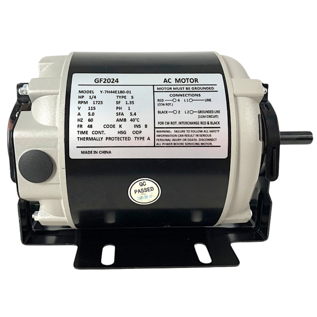 GF2024 Replacement Split-Phase Belt Drive Motor, 115V, 1/4 HP Century AO Smith