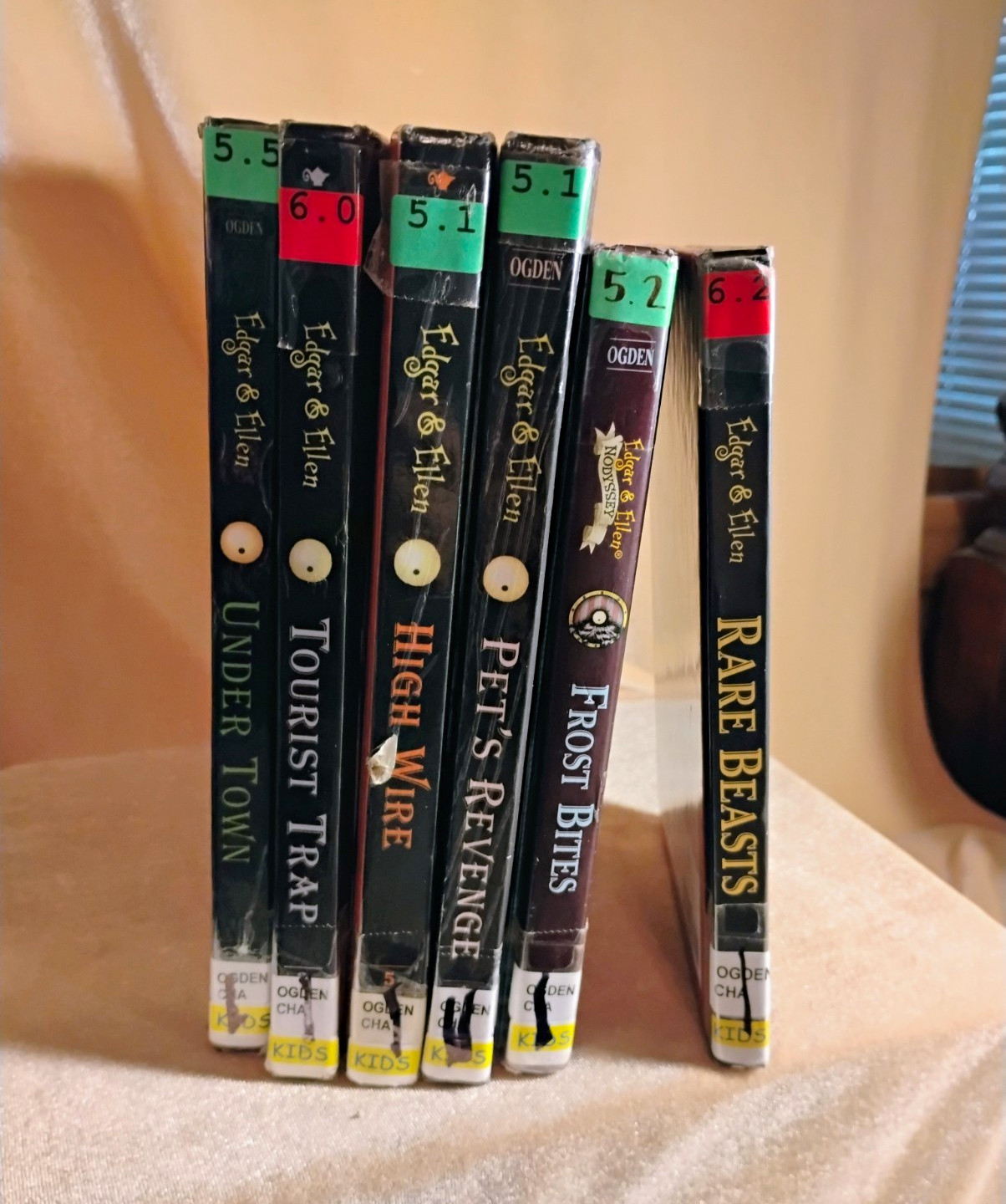 Edgar & Ellen Hardcover Lot of 6 Charles Ogden Rare Beasts Frost Bites +