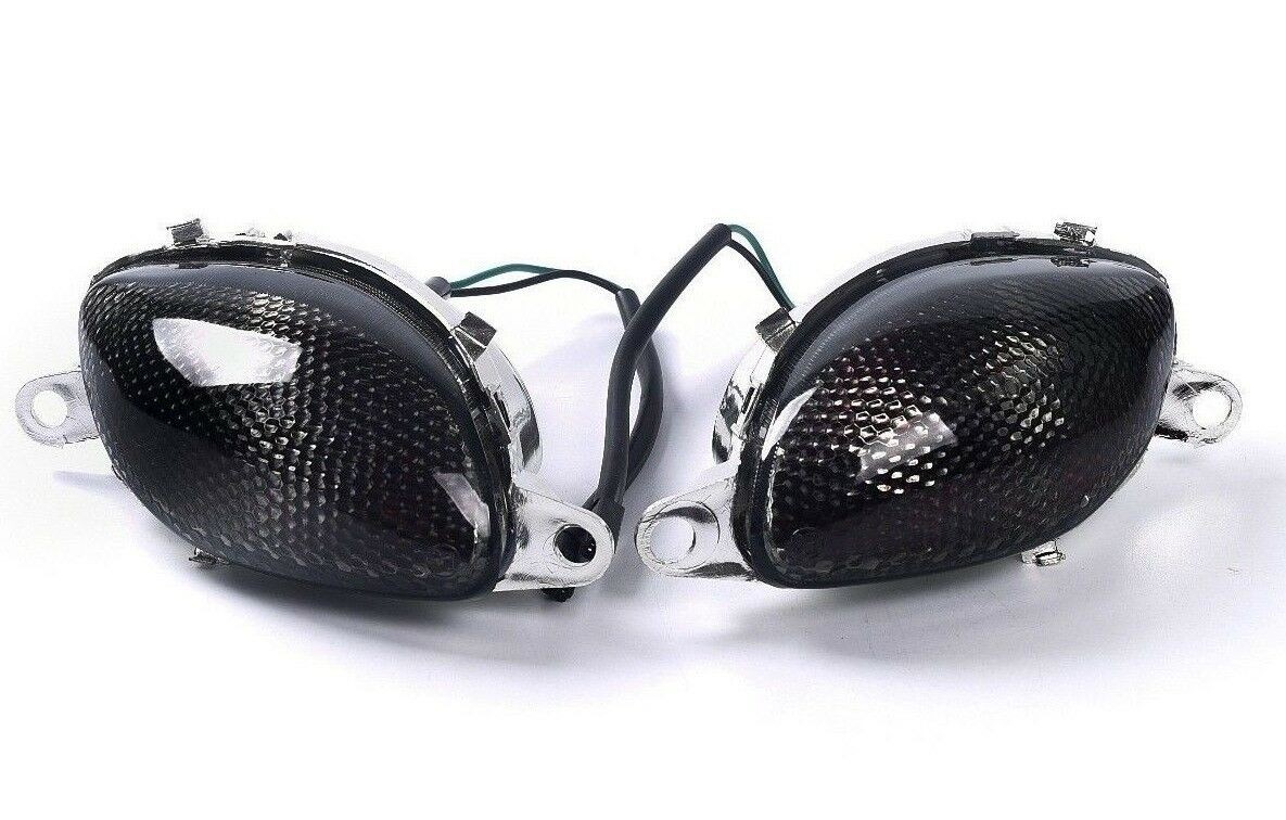 Front Turn Signals for SUZUKI 99-07 HAYABUSA GSXR1300 With Bulbs