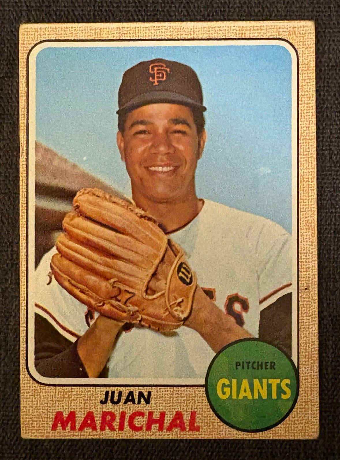 Topps 1968 Juan Marichal #205 San Francisco Giants - HOF