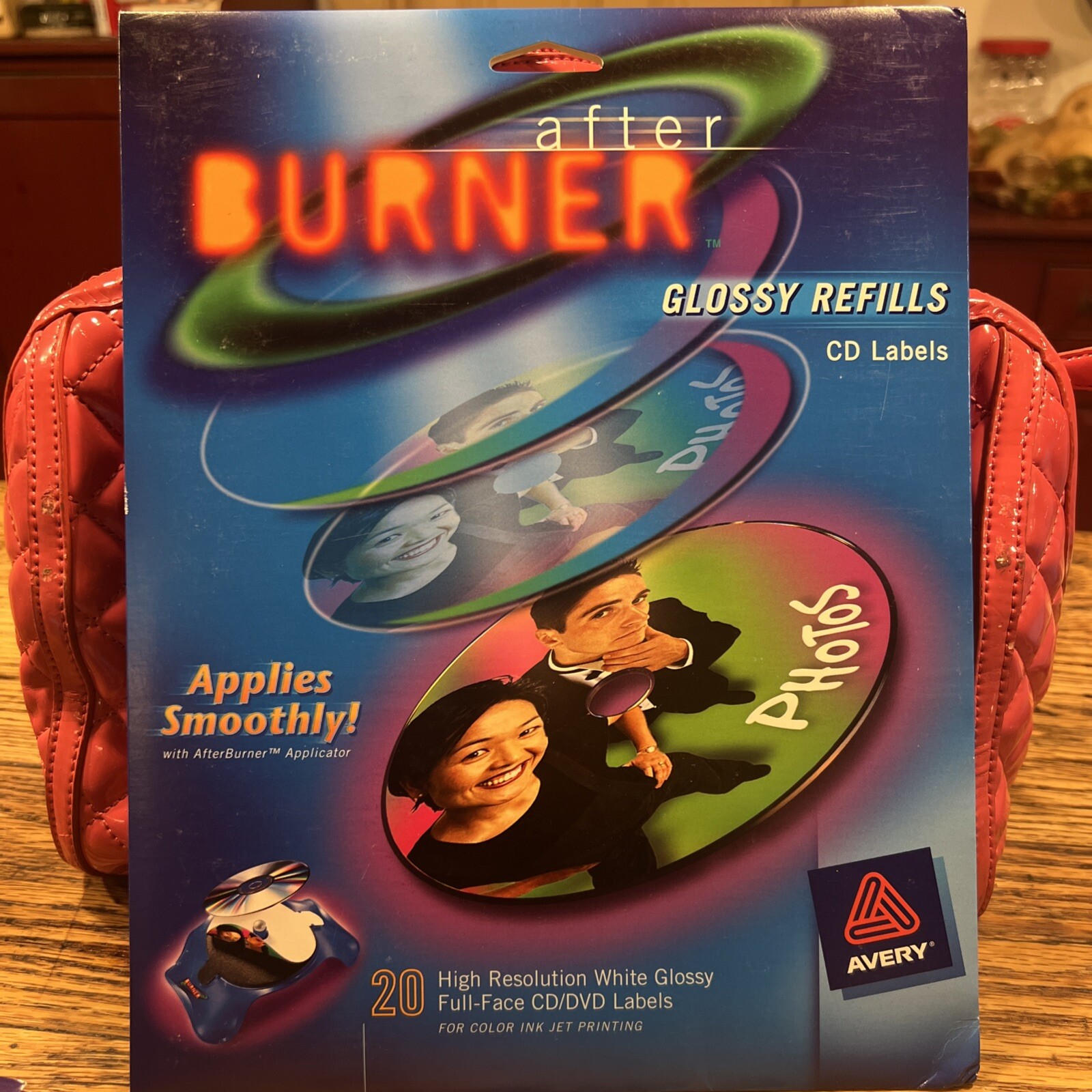 BRAND NEW - AVERY After Burner CD Labeling System Glossy Refills 20 Pack BRAND NEW - AVERY After Burner CD Labeling System Glossy Refills 20 Pack