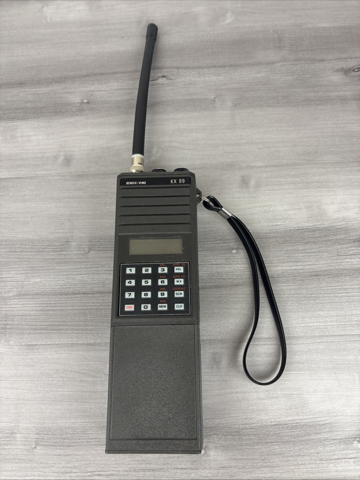 Bendix/King KX99 Aviation Radio Handheld Transceiver TESTED