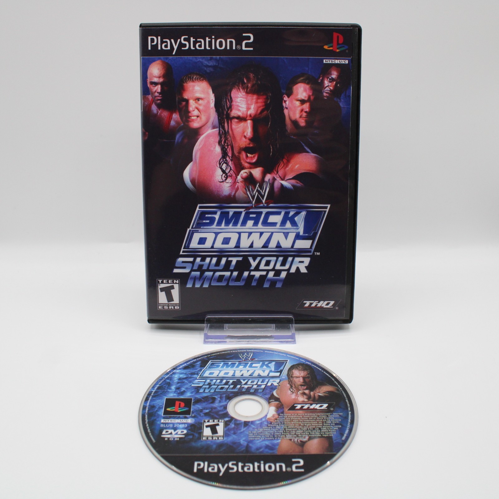 *Refurbish* WWE Smackdown Shut Your Mouth (PlayStation 2 PS2) - Read Descriptio *Refurbish* WWE Smackdown Shut Your Mouth (PlayStation 2 PS2) - Read Descriptio
