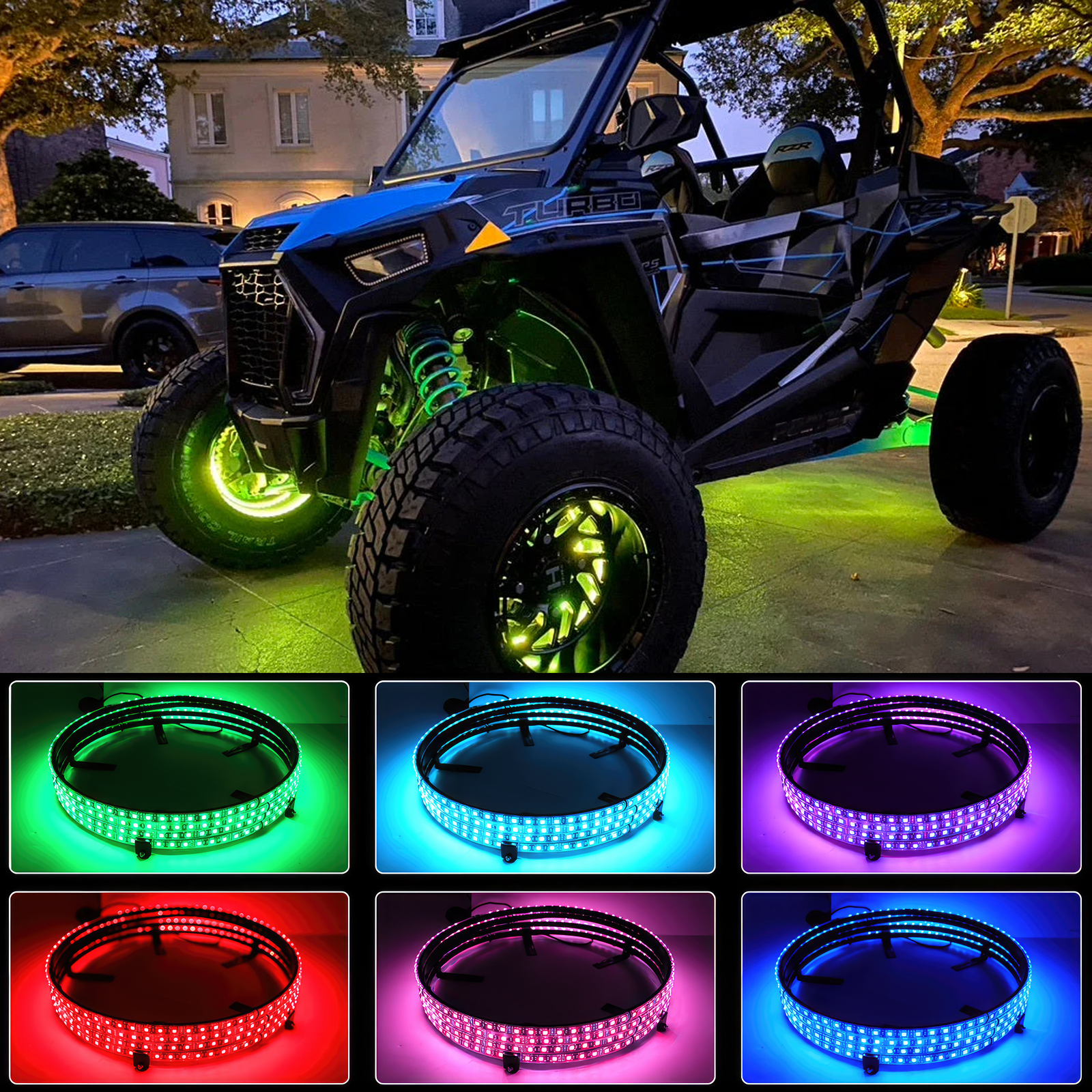 For Polaris Can-am Sport UTV SxS 4PCS 17.5\