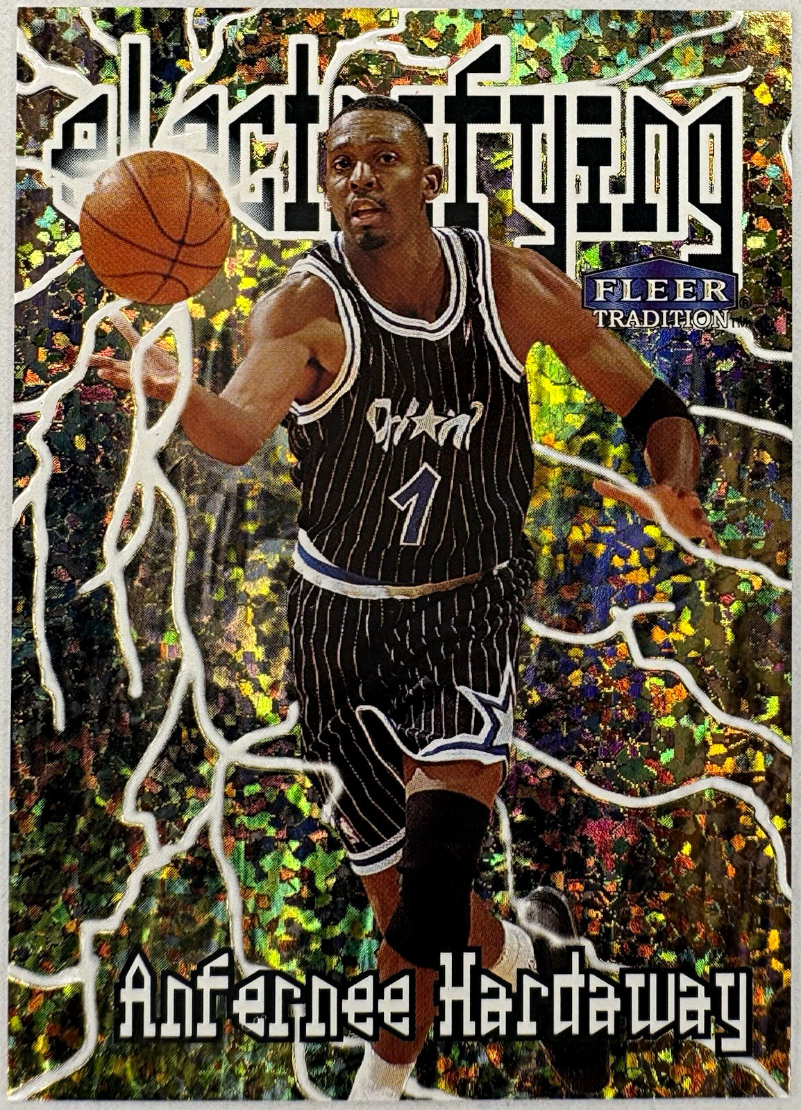 Fleer Tradition 1998-99 - Anfernee “Penny” Hardaway Electrifying #3 of 10 E Fleer Tradition 1998-99 - Anfernee “Penny” Hardaway Electrifying #3 of 10 E