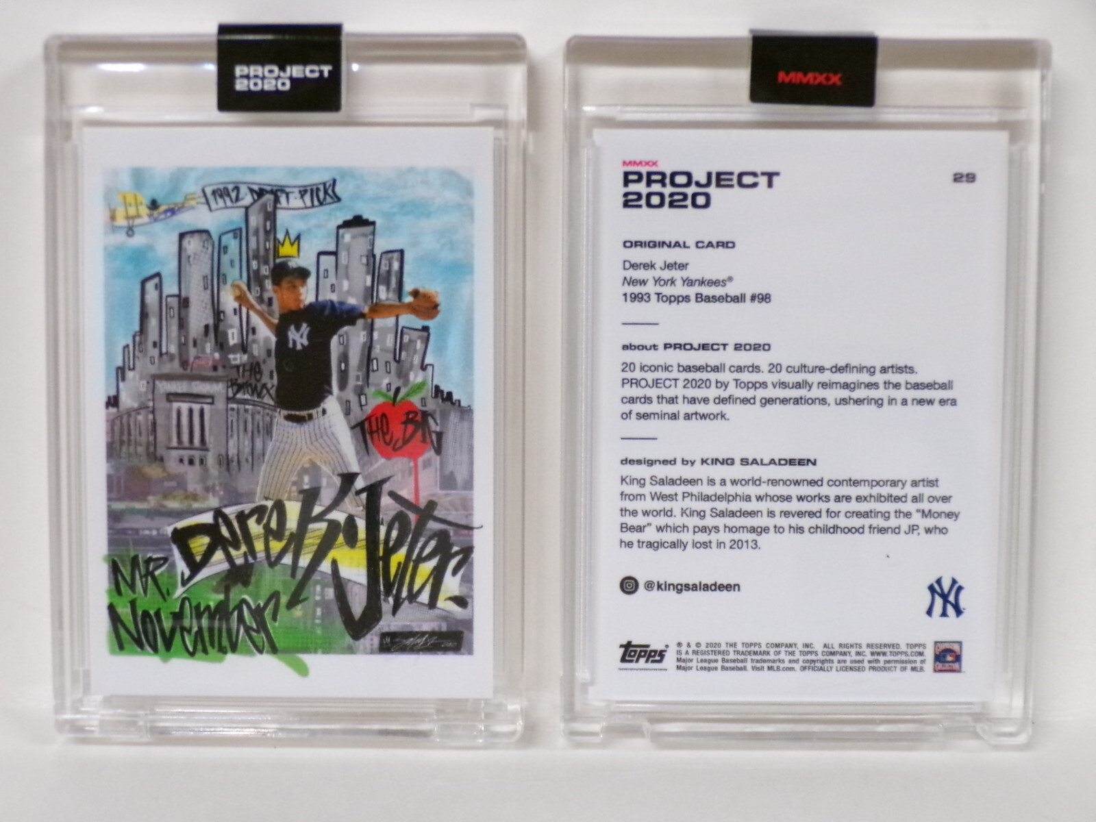 Topps Project 2020 Singles - 113 cards to CHOOSE - Jeter Trout Ripken Mays ++