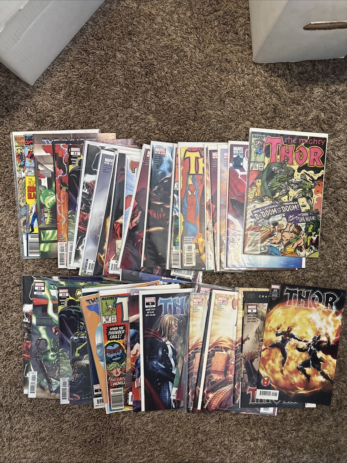 Marvel Comics Thor lot of 42 books most VF/NM condition