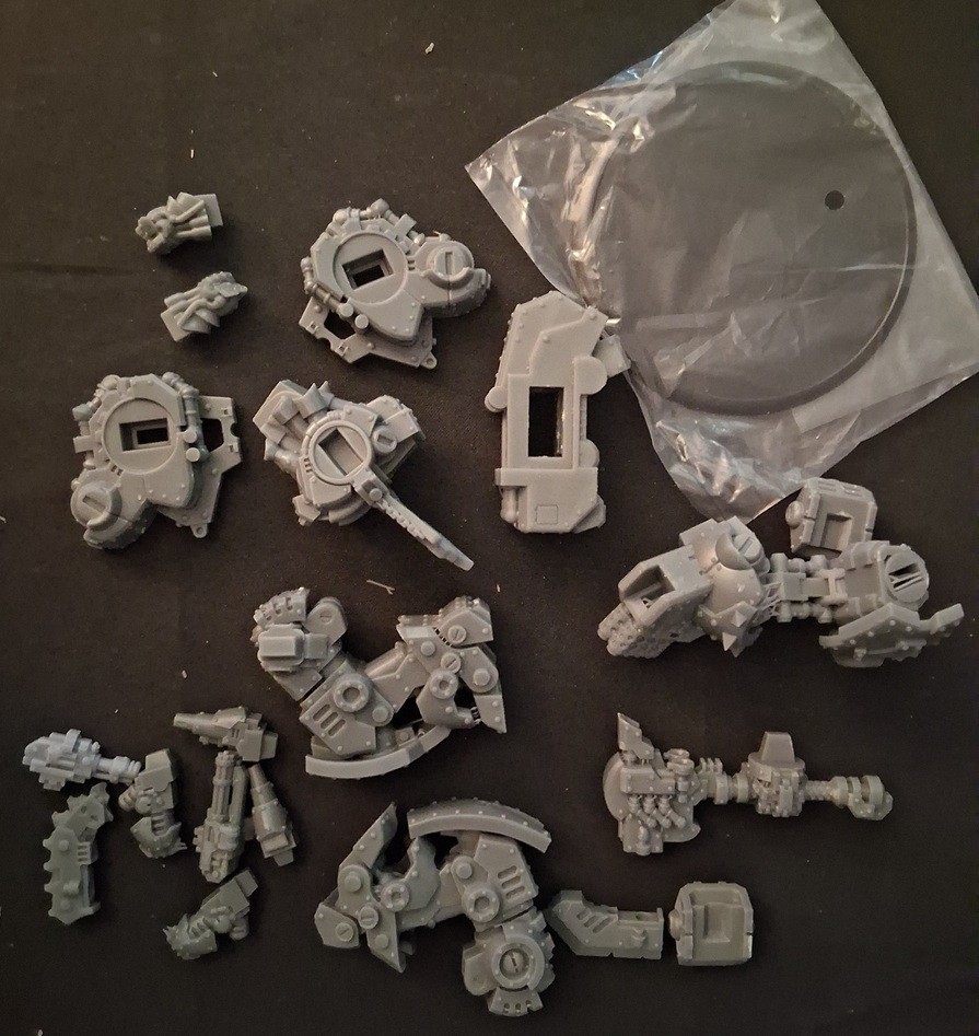 Warmachine Khador Mastodon INCOMPLETE KIT