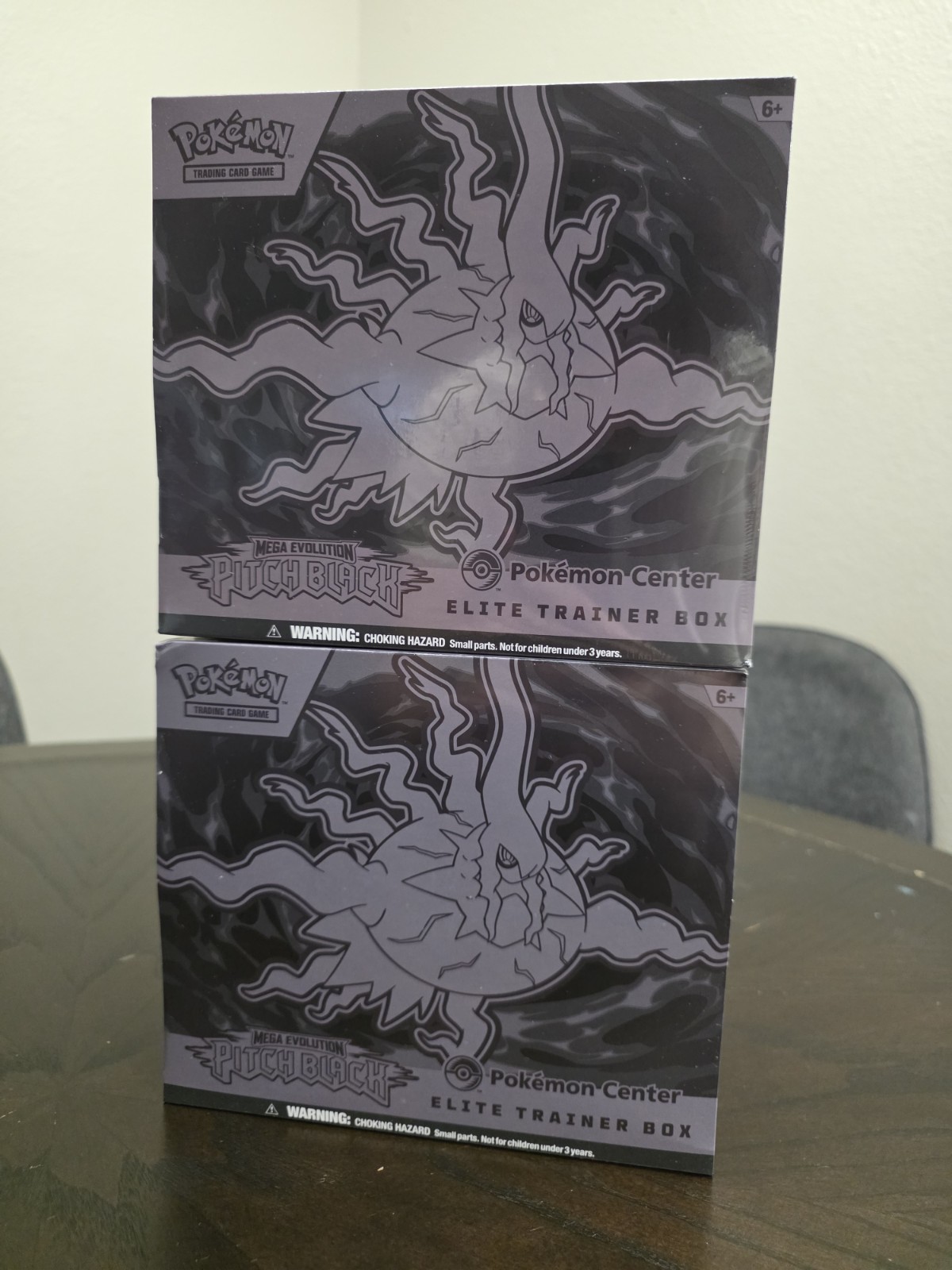 2X SEALED Pitch Black Mega Evolution Pokemon Center ETB (Elite Trainer Box)