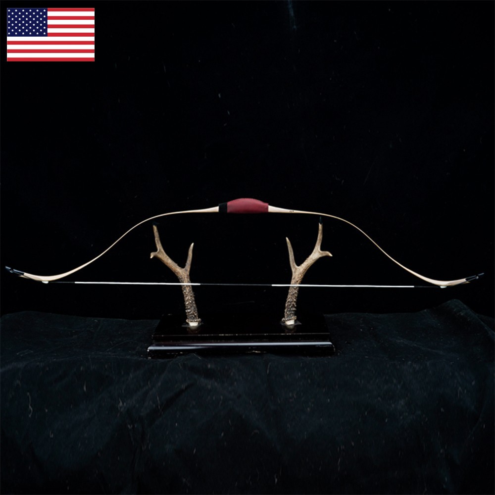 AF Türkiye QueYue 45lbs Heavy Laminated Recurve Bow for Advanced Competiti