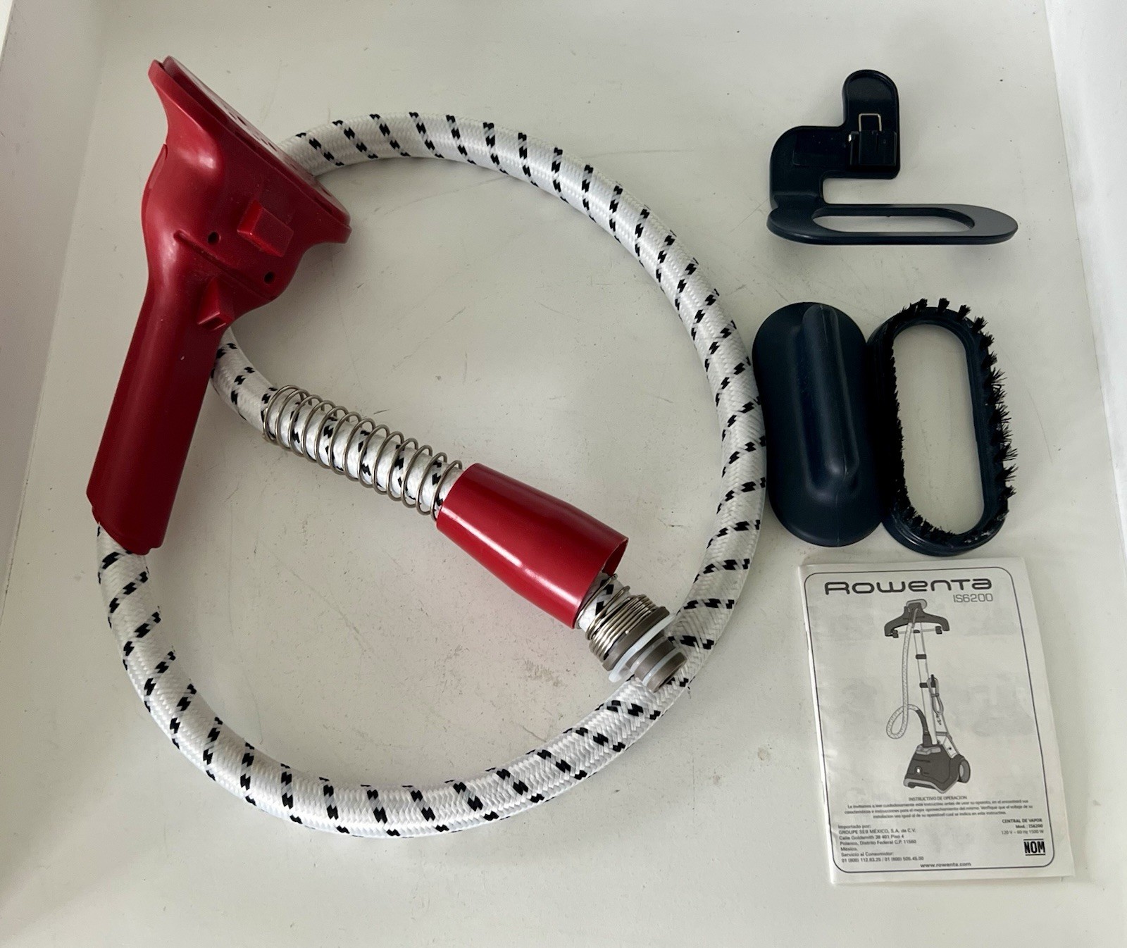 OEM Rowenta Precision Valet Steamer Hose w/ Head IS9100 GS6010 With Accessories OEM Rowenta Precision Valet Steamer Hose w/ Head IS9100 GS6010 With Accessories