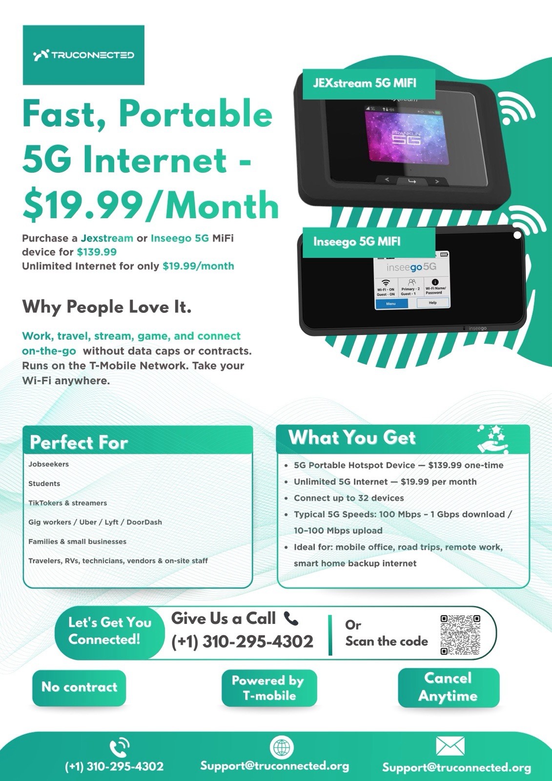 Franklin JEXtream RG2100 T-Mobile 5G Wi-Fi 6 Mobile Hotspot Router (T-Mobile) Franklin JEXtream RG2100 T-Mobile 5G Wi-Fi 6 Mobile Hotspot Router (T-Mobile)