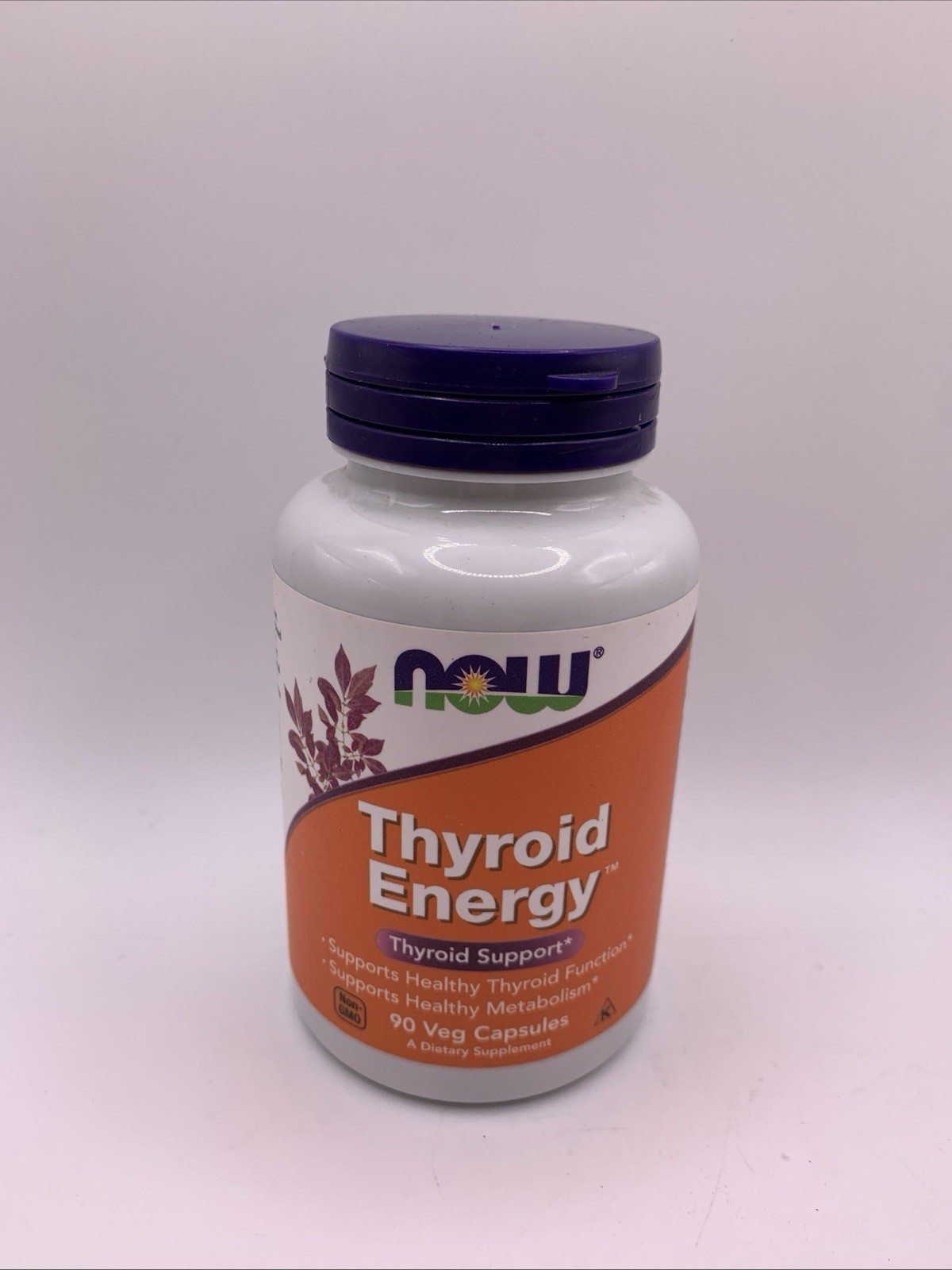 NOW Foods Thyroid Energy 90 Caps Iodine Tyrosine Ashwagandha Zinc 7/26 NOW Foods Thyroid Energy 90 Caps Iodine Tyrosine Ashwagandha Zinc 7/26