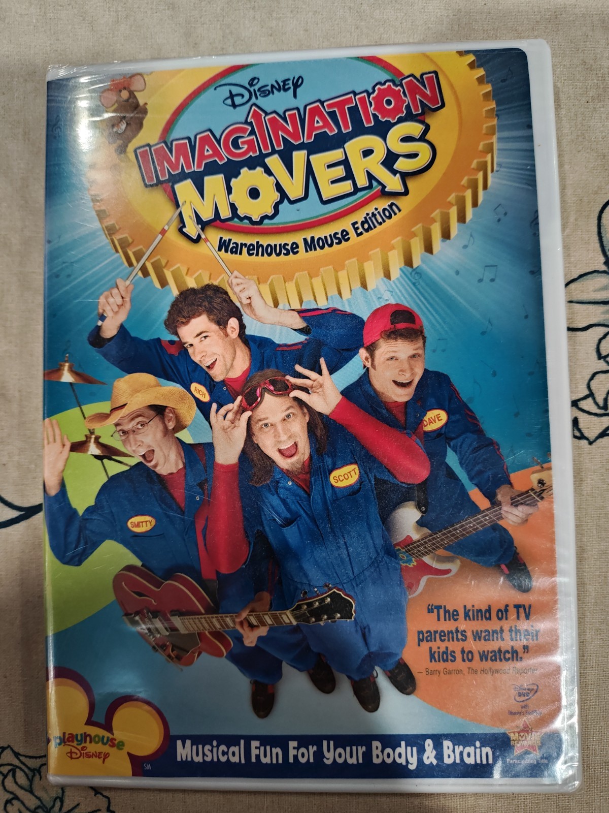 Imagination Movers Warehouse Mouse Edition Figure Things Out Disney DVD NEW