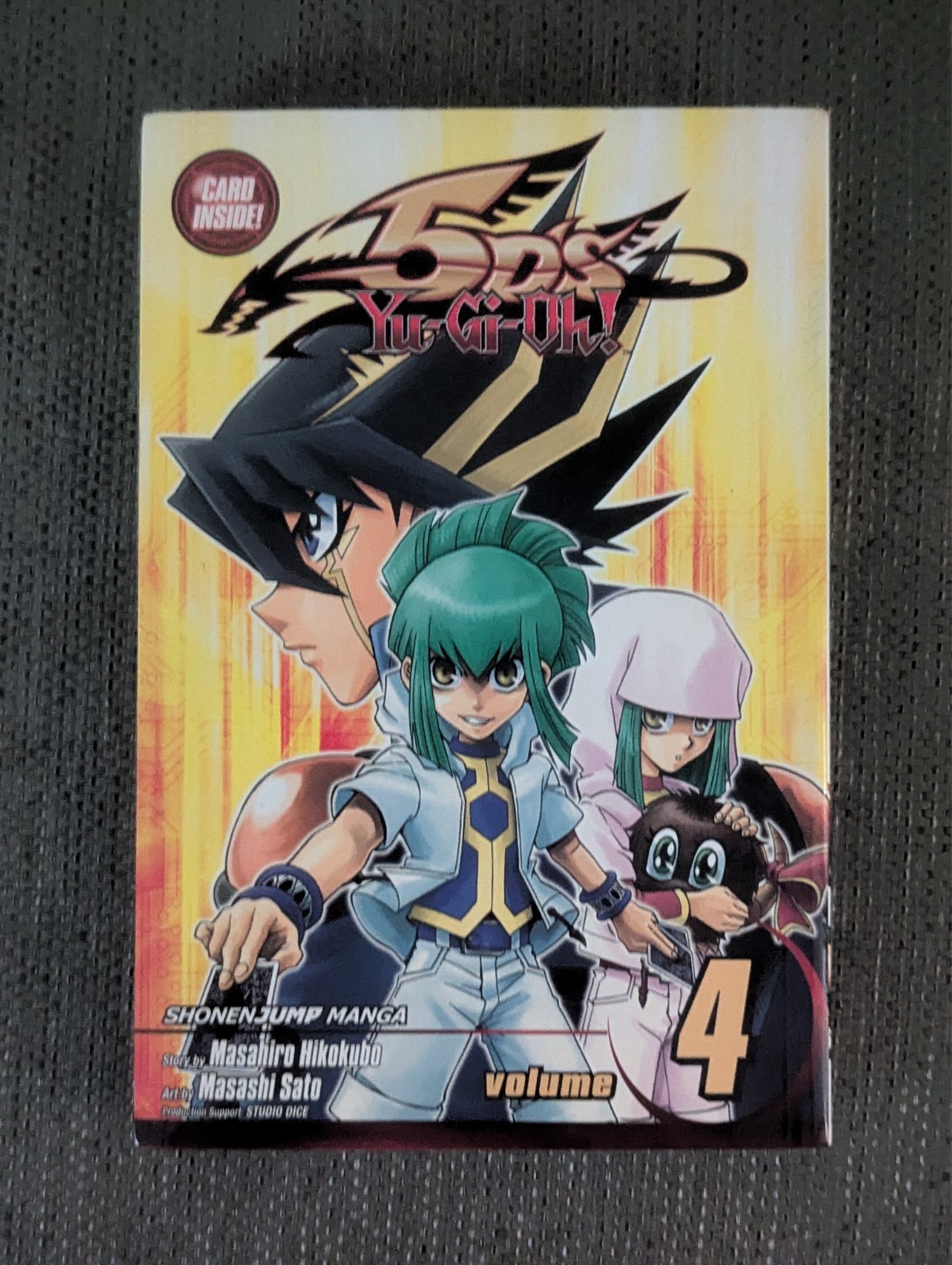 Yu-Gi-Oh 5D\'S English Manga Volume 4 Masahiro Hikokubo Viz Shonen Jump No Card