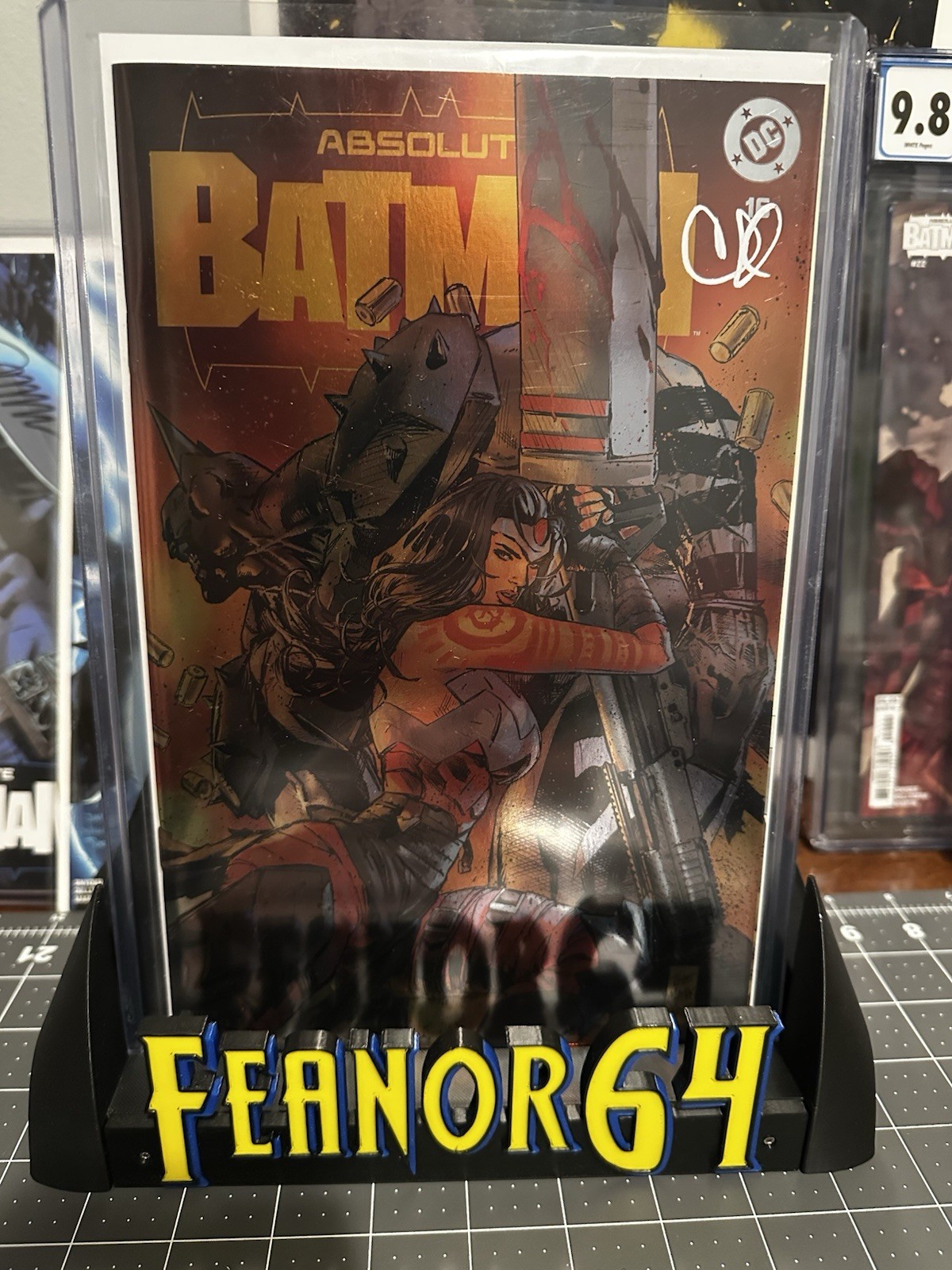 Absolute Batman #16 - The Mann Boyz - Signed By Clay Mann W/COA -  Ltd 1000 NM