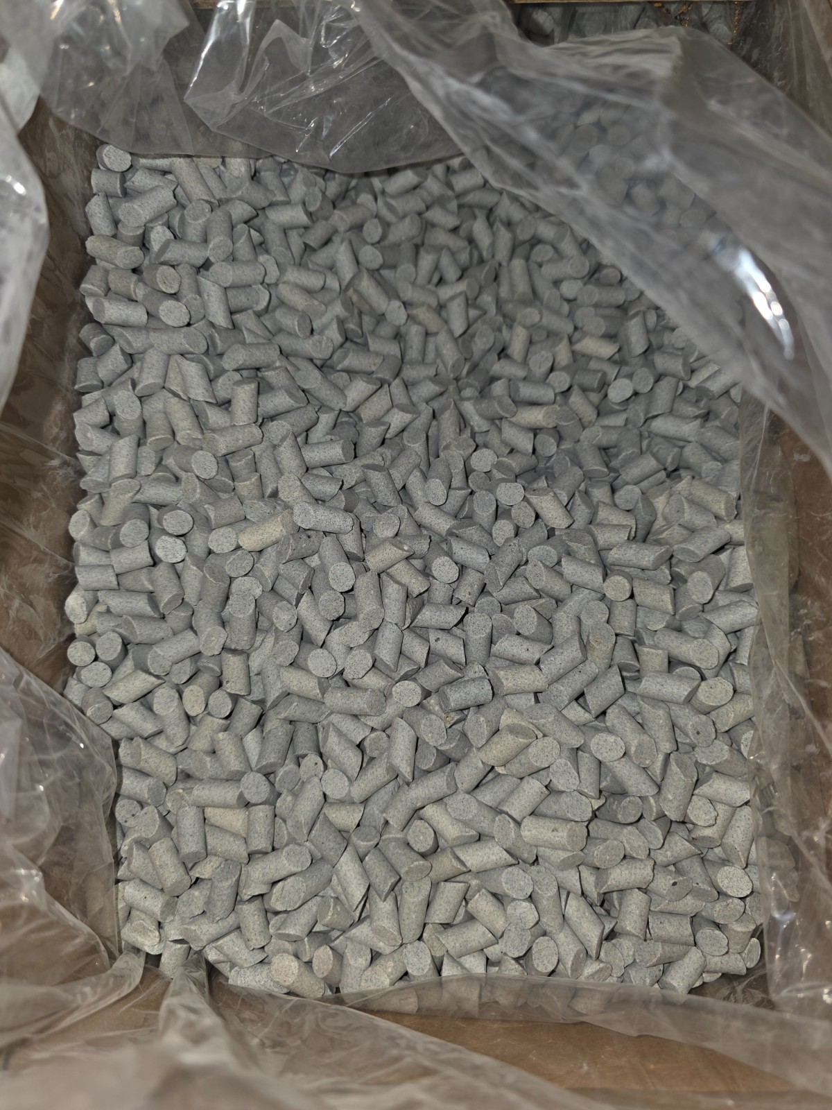 20lbs Washington Mills Ceramic Tumbling Media 3/4