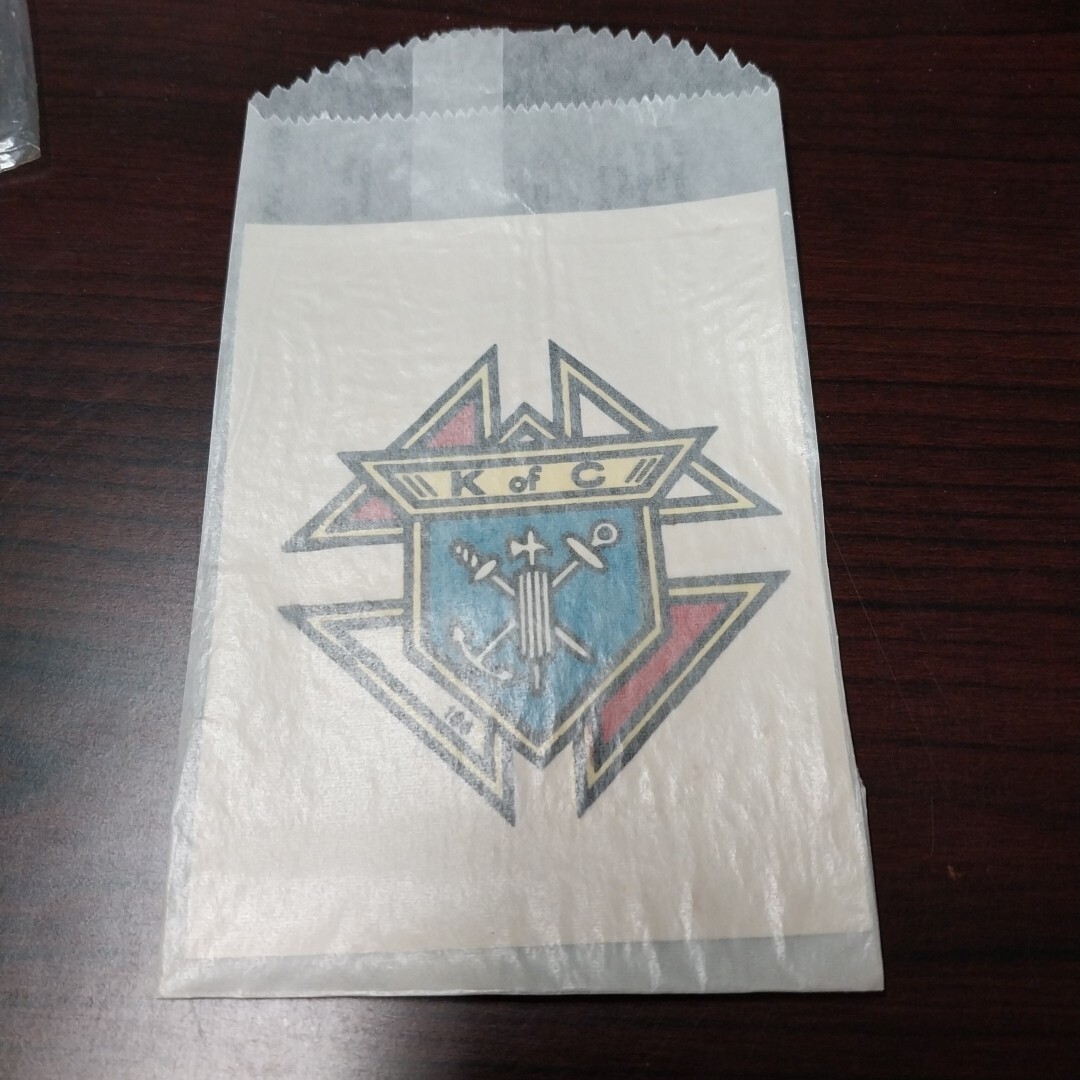 Baxter Lane Co. Vintage Water Dip Decal KNIGHTS OF COLUMBUS Sticker