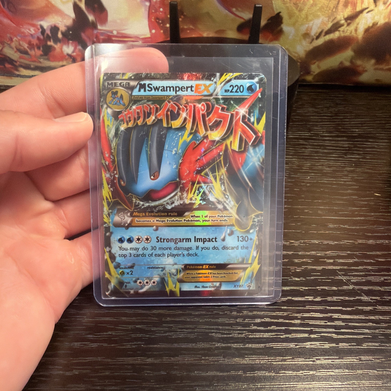 M Swampert EX XY87 XY Holo