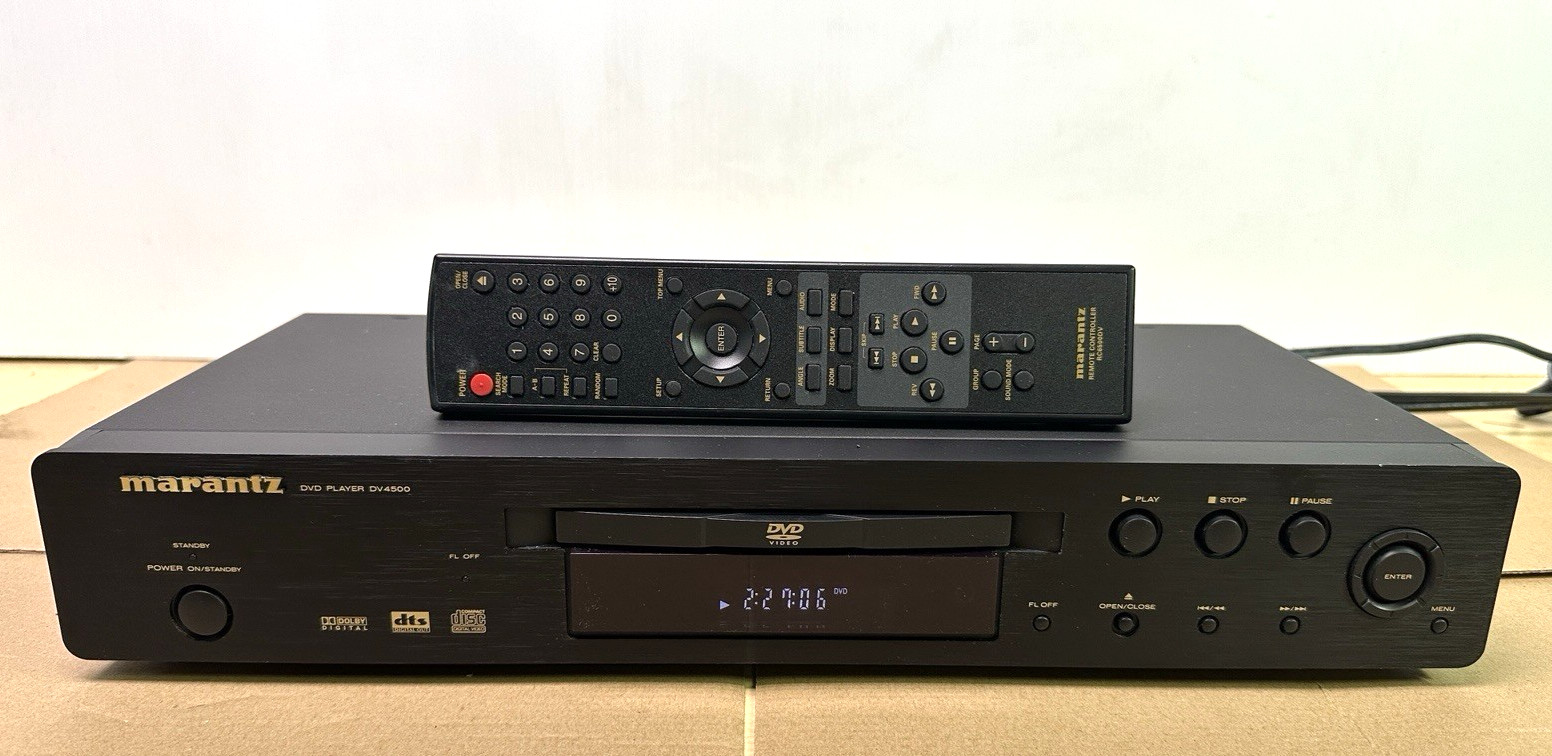 MARANTZ DV4500 DVD Player CD's MP3 WMA w/ Remote TESTED