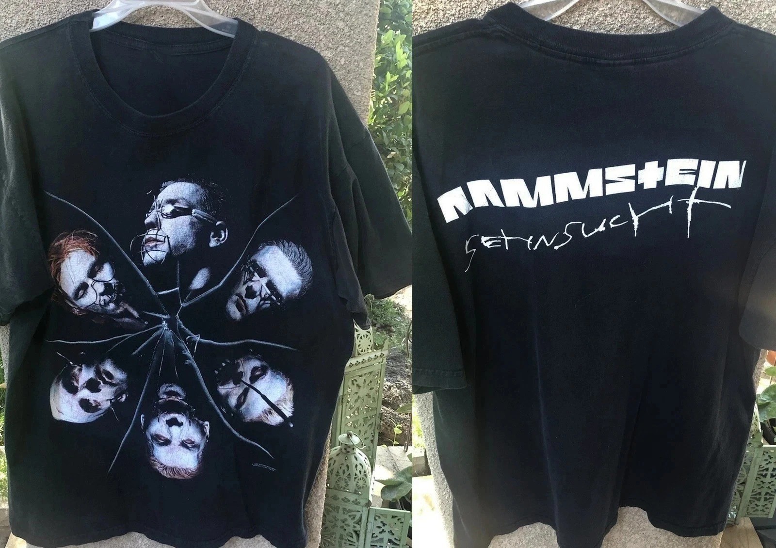 NEW Rammstein 1998 Sehnsucht T-Shirt