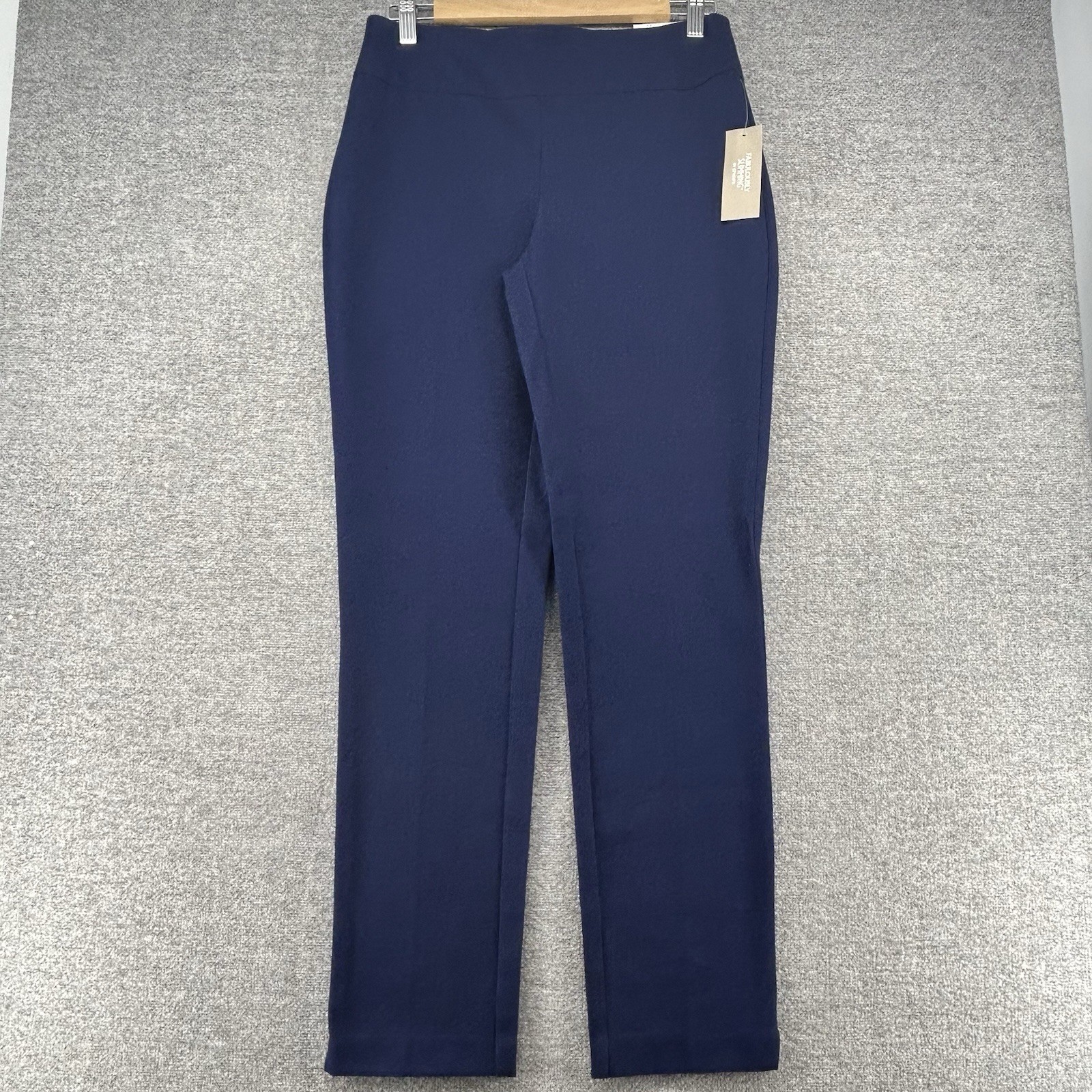 Chicos Fabulously Slimming Pants Women Size 00 Blue Office NEW Chicos Fabulously Slimming Pants Women Size 00 Blue Office NEW