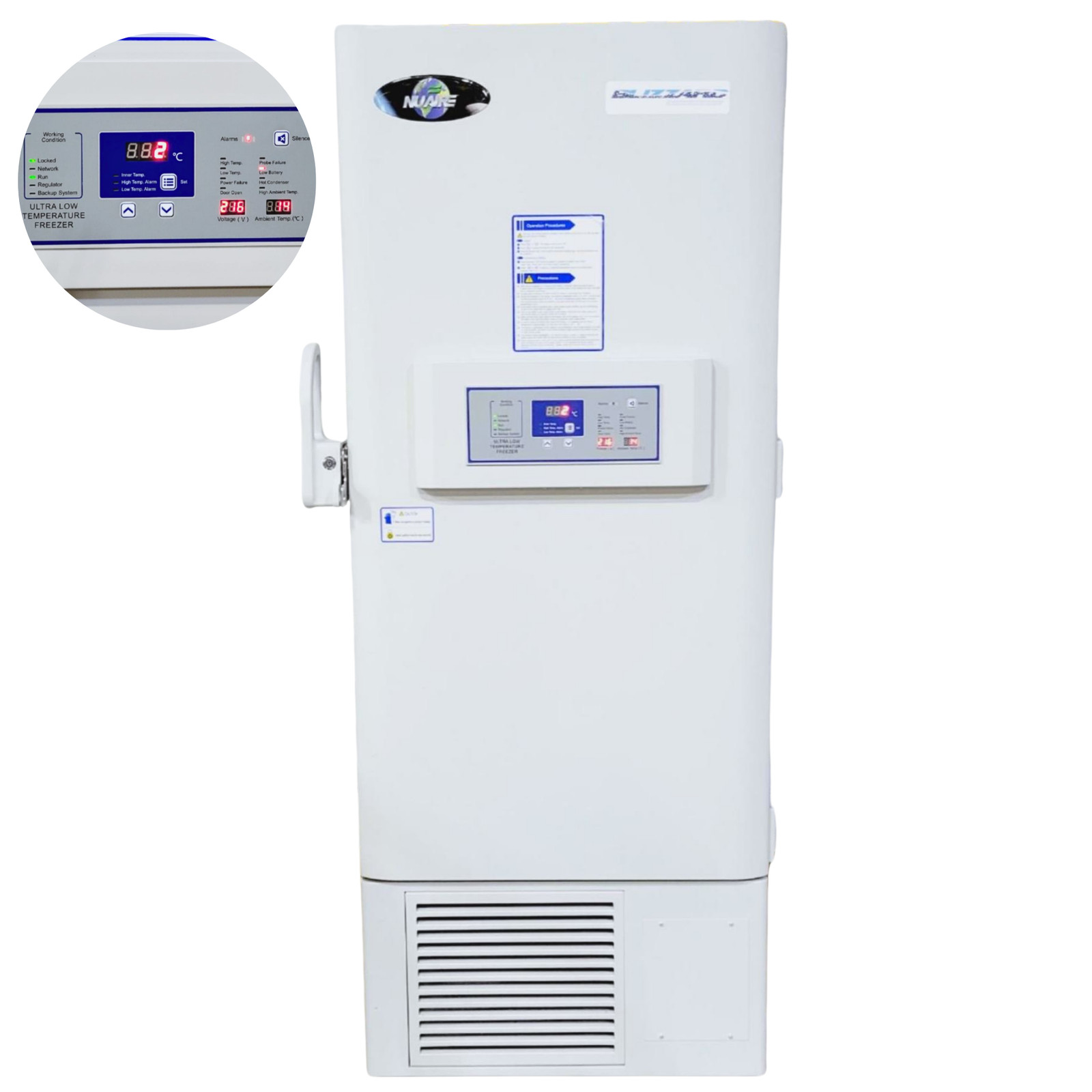 NuAire NU-99338J Blizzard -86C ULT Lab Freezer 12 cu ft Warranty