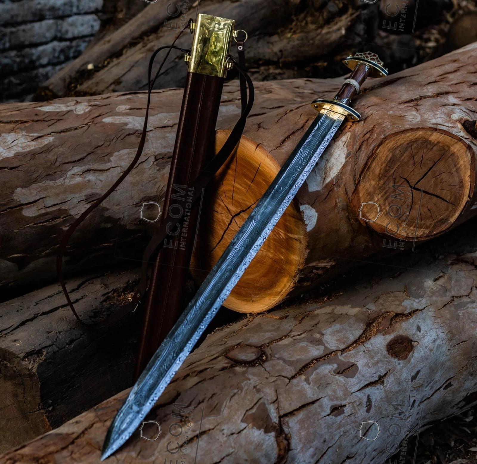 Sutton Hoo Sword, Anglo Saxon sword, Handmade Long Sword, Super Sharp Blade