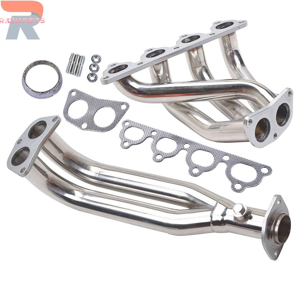 For 88-00 Honda Civic Del Sol D15 D16 SOHC Stainless Exhaust Manifold