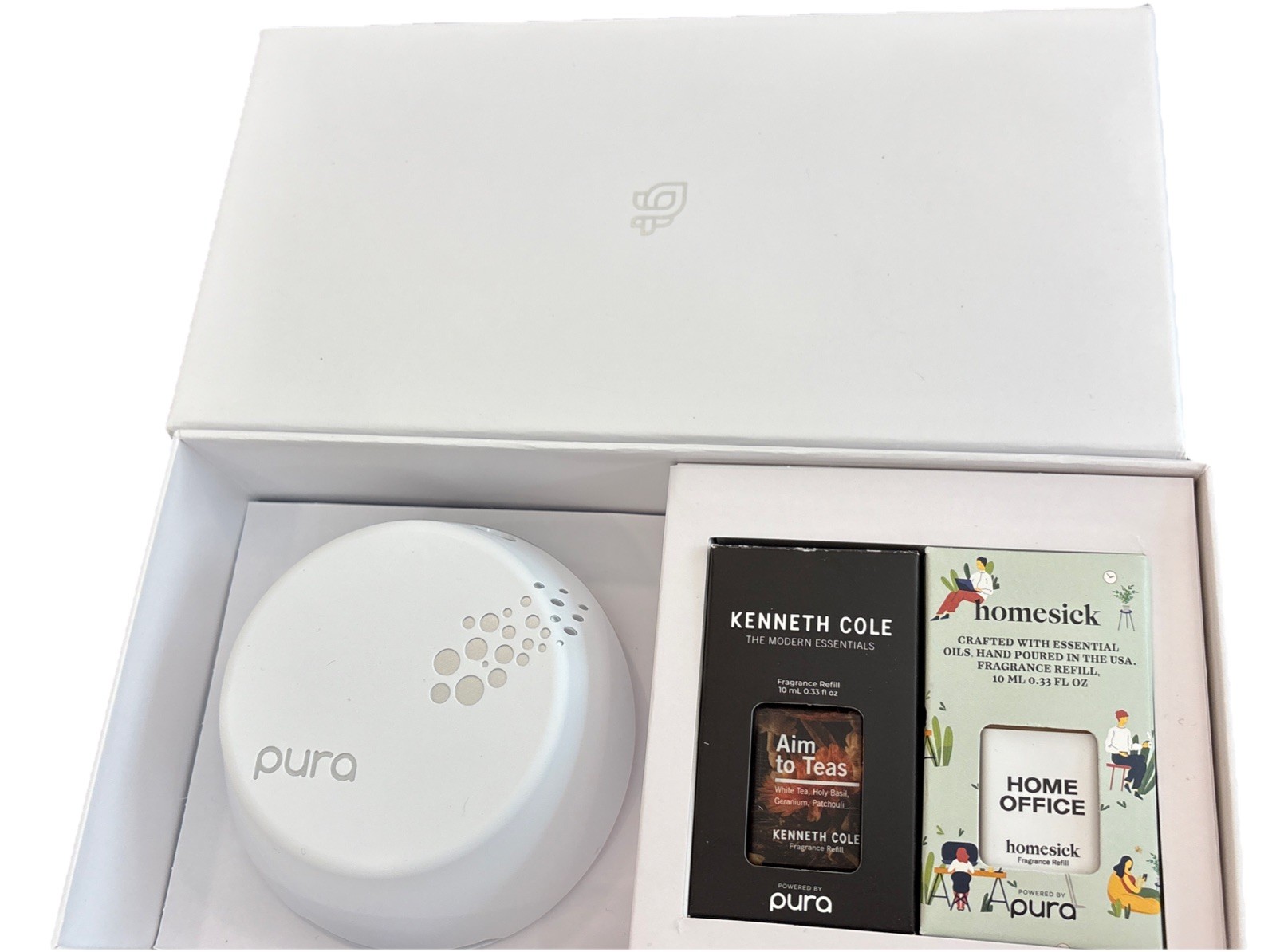 PURA 3 KENNETH COLE SMART HOME FRAGRANCE STARTER KIT NIB