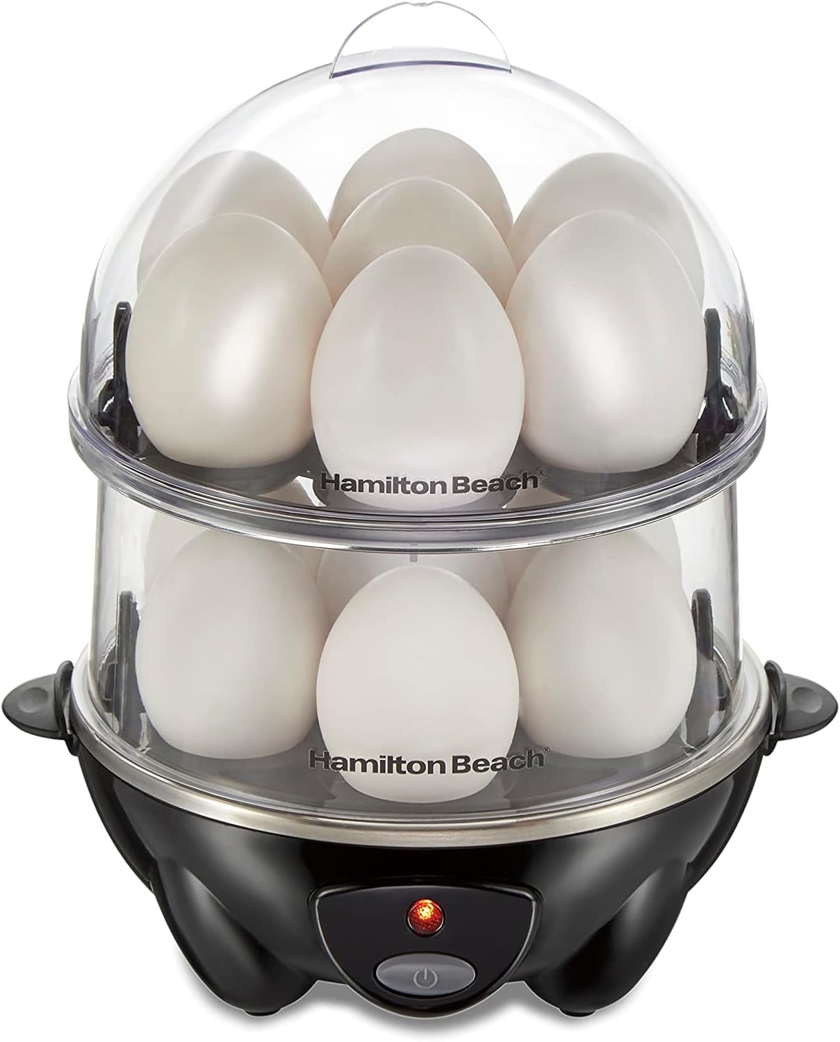 Hamilton Beach 3-in-1 Electric Egg Cooker Holds 14, Black (25508) Hamilton Beach 3-in-1 Electric Egg Cooker Holds 14, Black (25508)