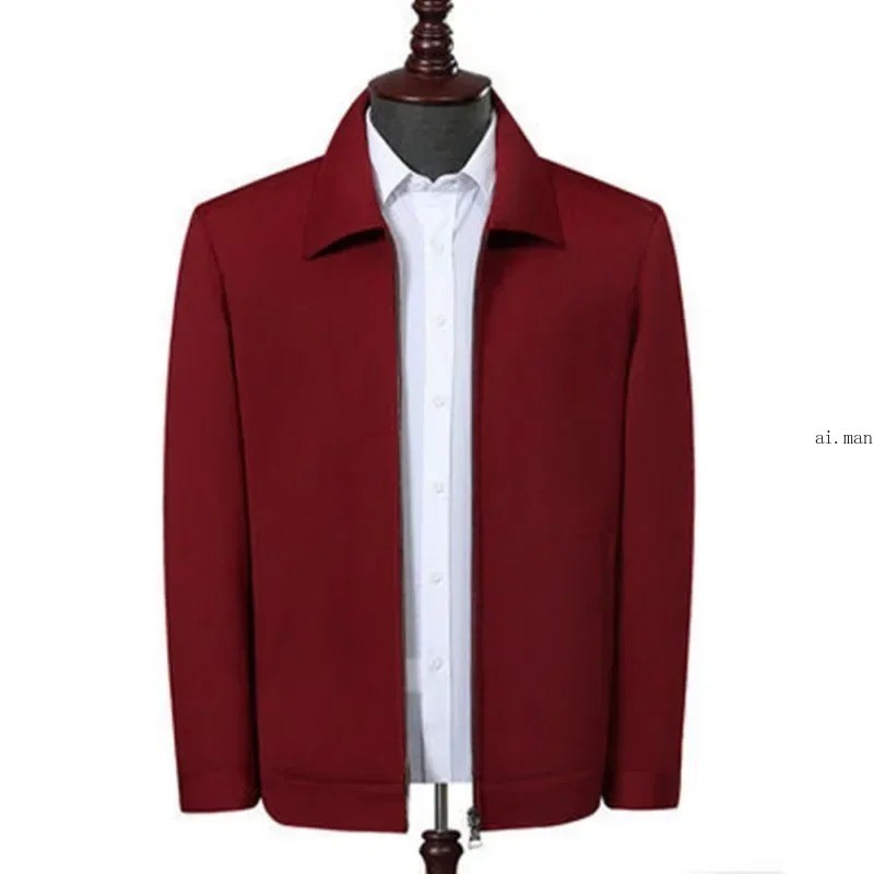 Chaqueta de Invierno Cortavientos para Hombre Chamarras Cremallera y Cuello Sola