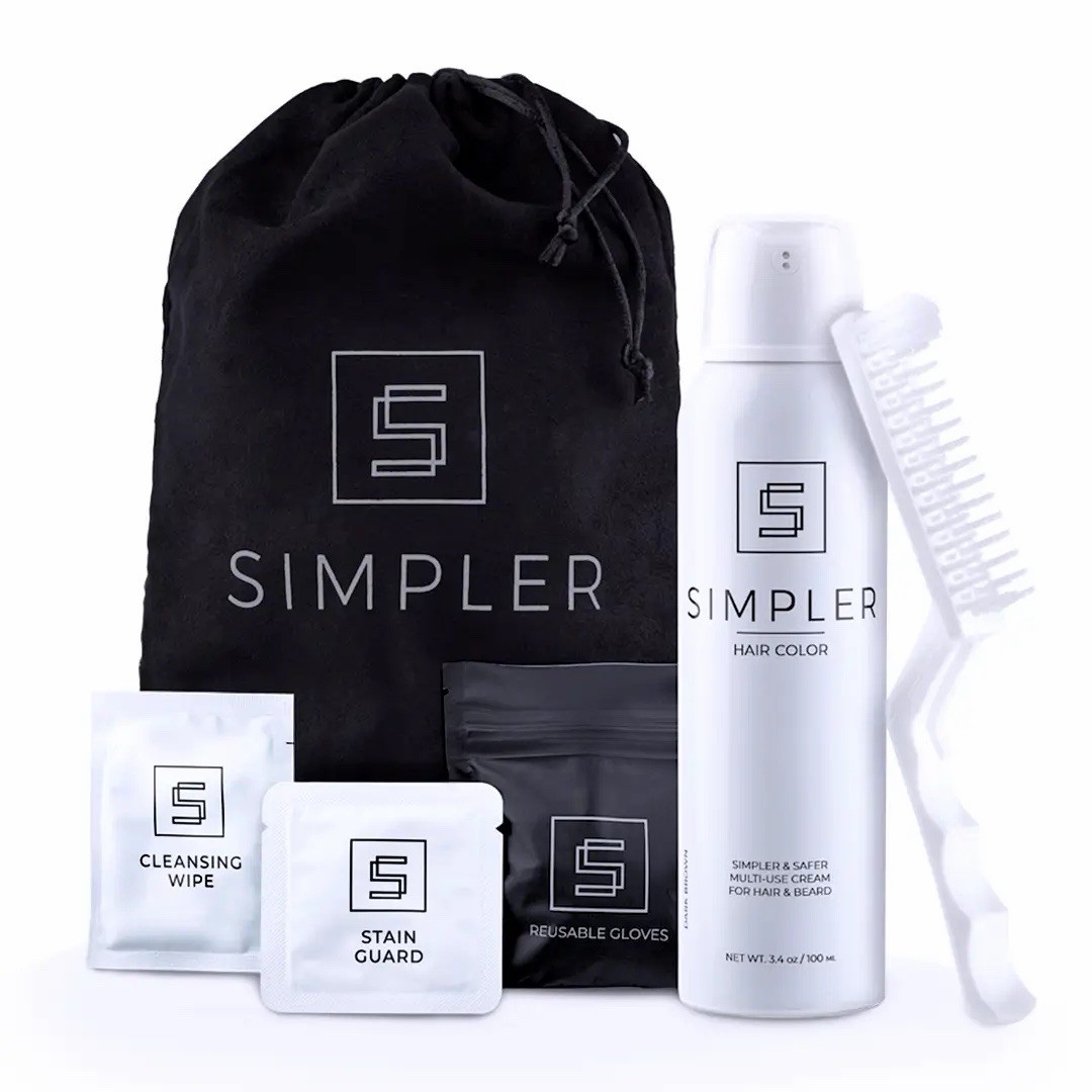 Simpler MEN hair color Natural Black