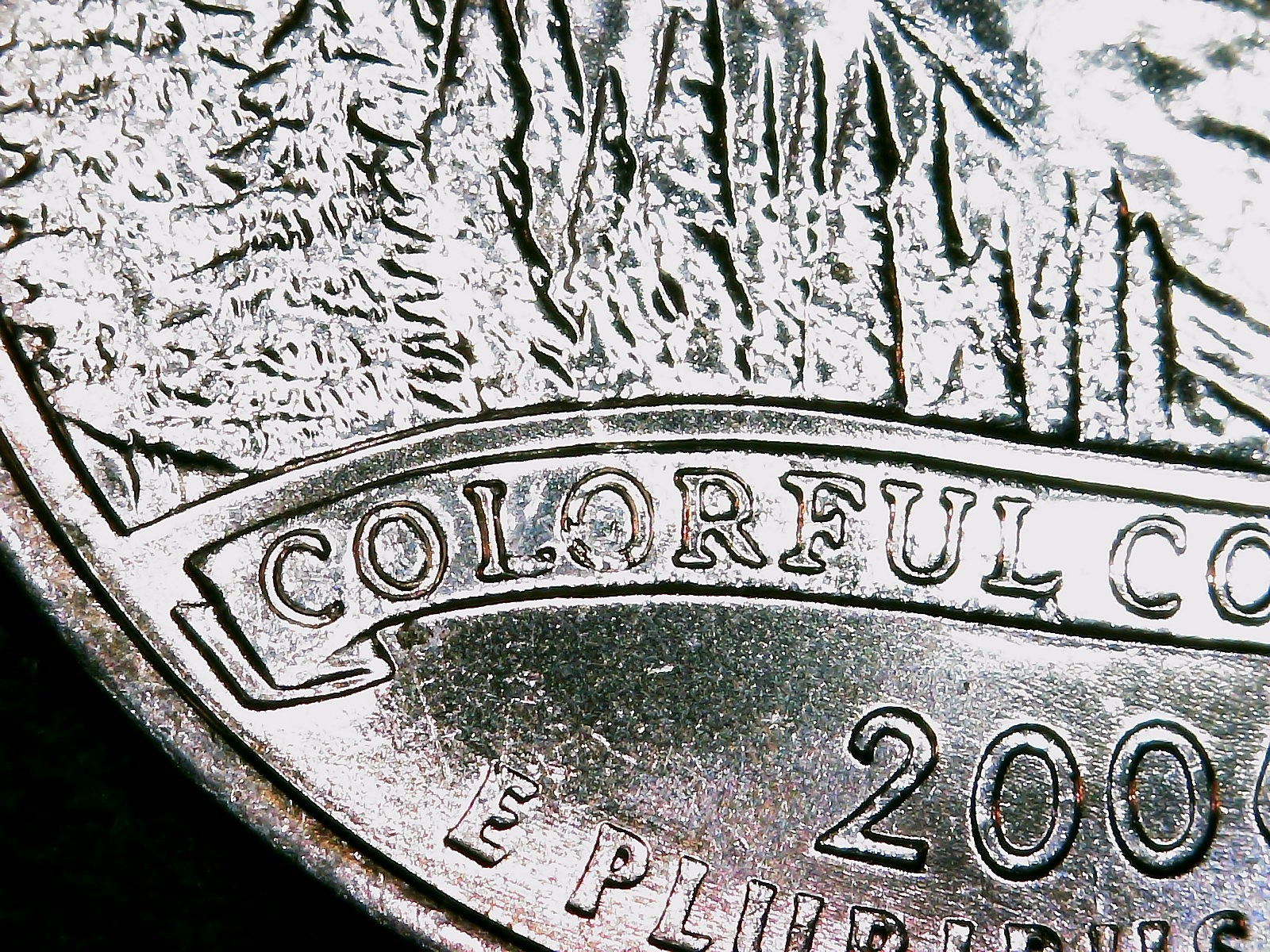 2006-P Colorado Quarter Error-Die Chips (QE120) 2006-P Colorado Quarter Error-Die Chips (QE120)