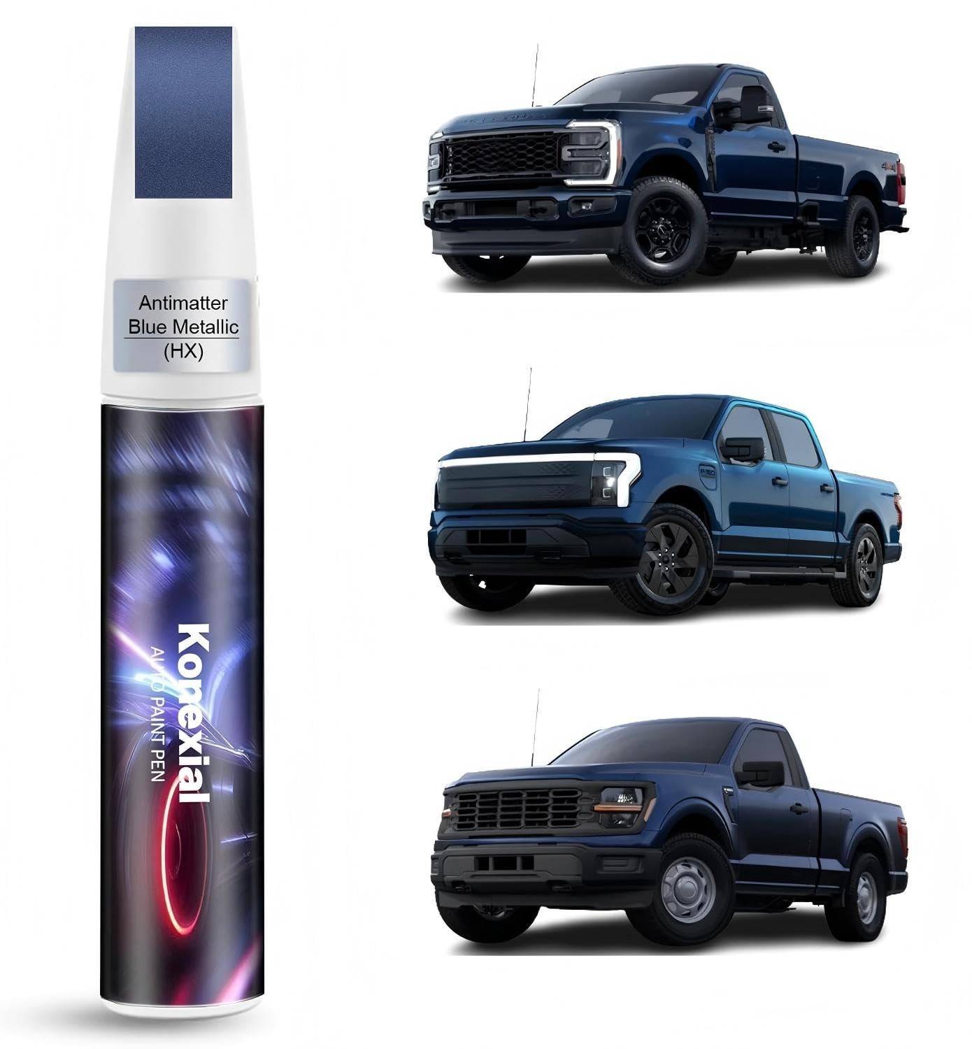 Ford Antimatter Blue Metallic HX Touch Up Paint Pen Scratch Repair