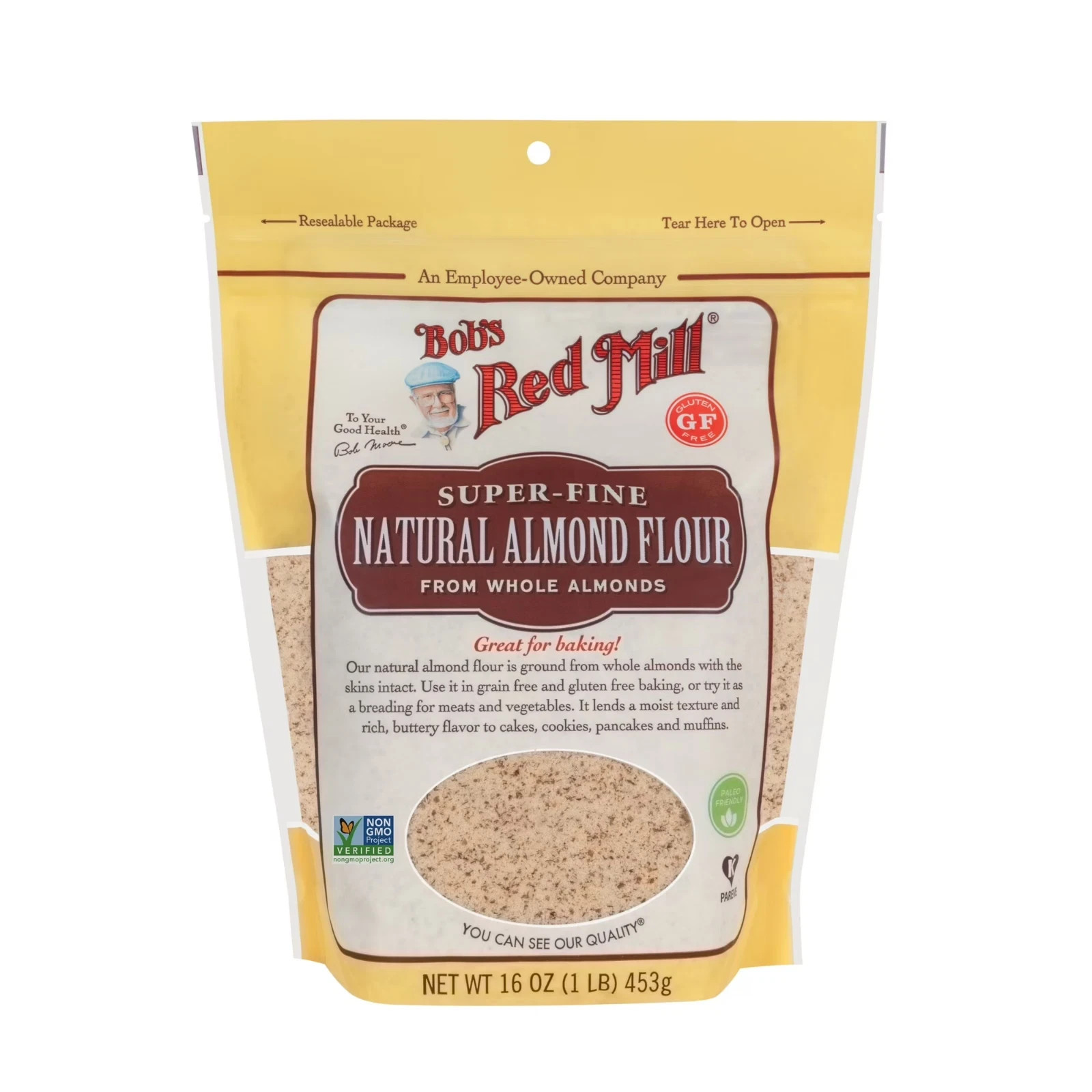 Natural Almond Flour super Fine 16 oz.....