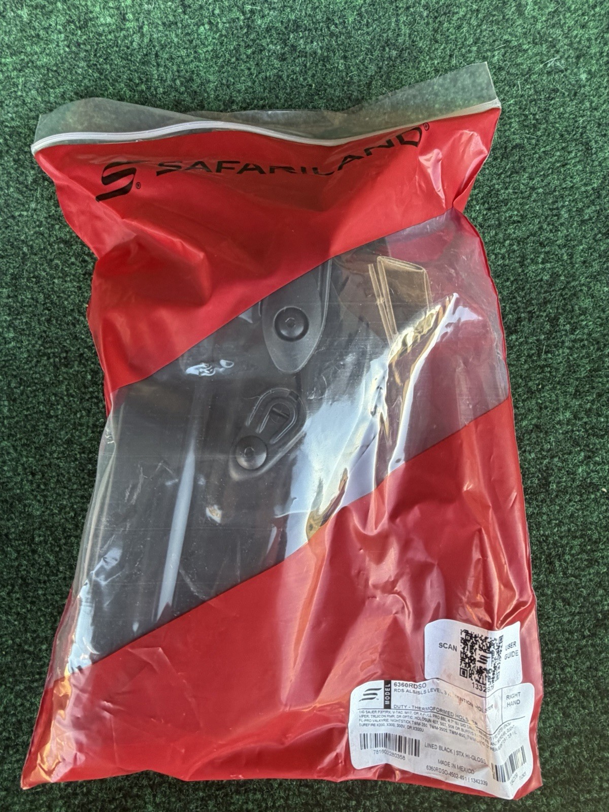 Safariland 6360RDSO RDS Level III Retention Holster Right Hand Safariland 6360RDSO RDS Level III Retention Holster Right Hand